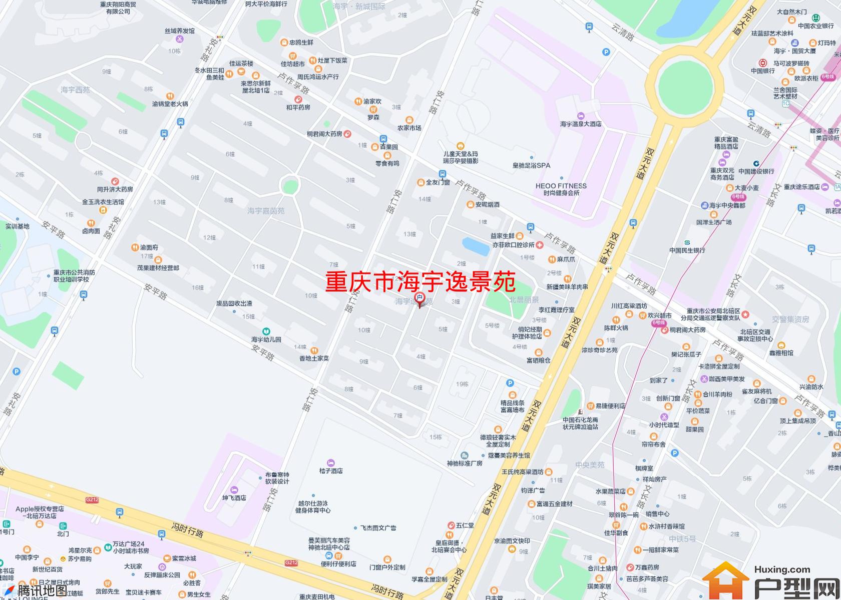 海宇逸景苑小区 - 户型网