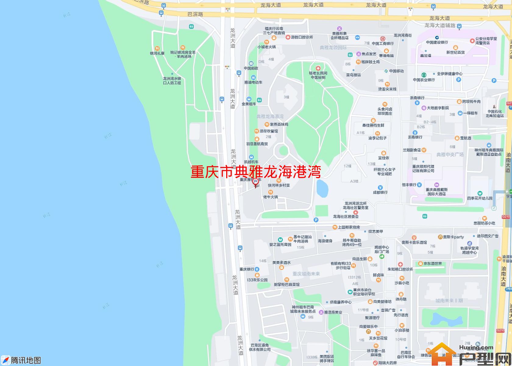 典雅龙海港湾小区 - 户型网