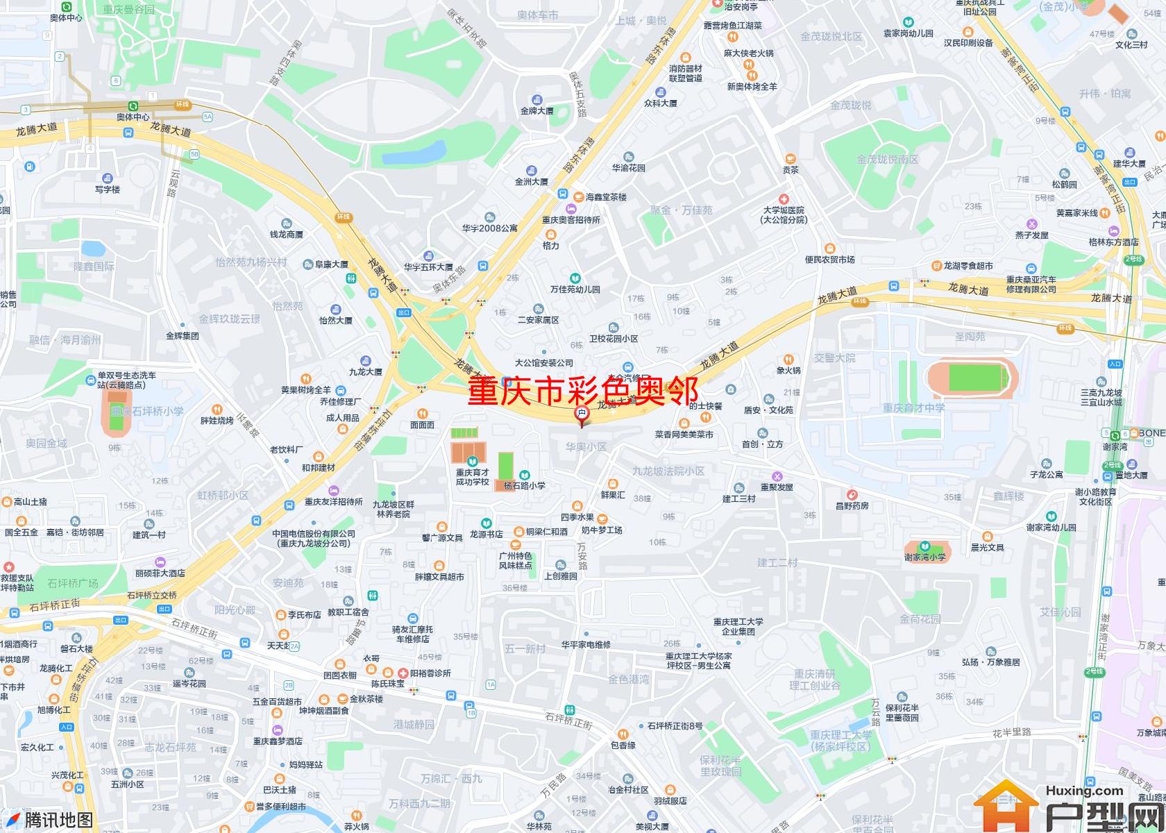 彩色奥邻小区 - 户型网 彩色奥邻小区 - 户型网