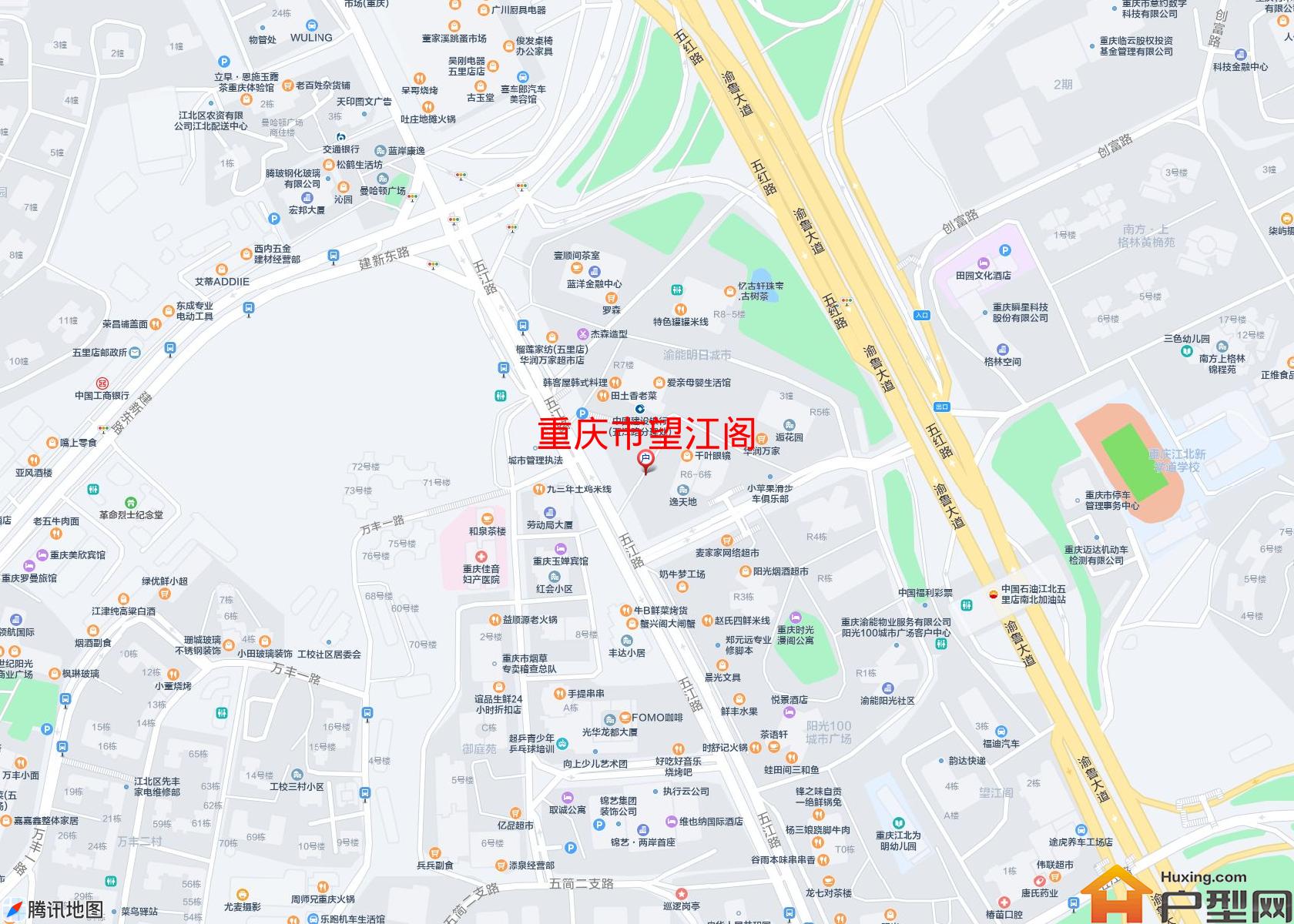 望江阁小区 - 户型网