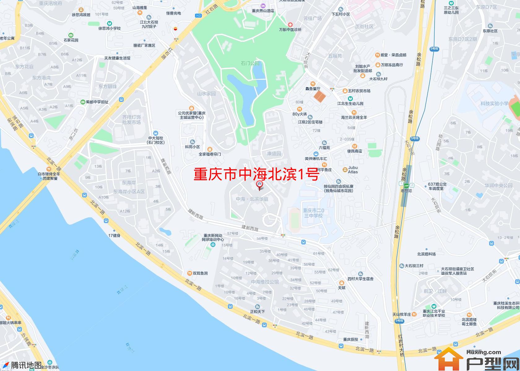 中海北滨1号小区 - 户型网
