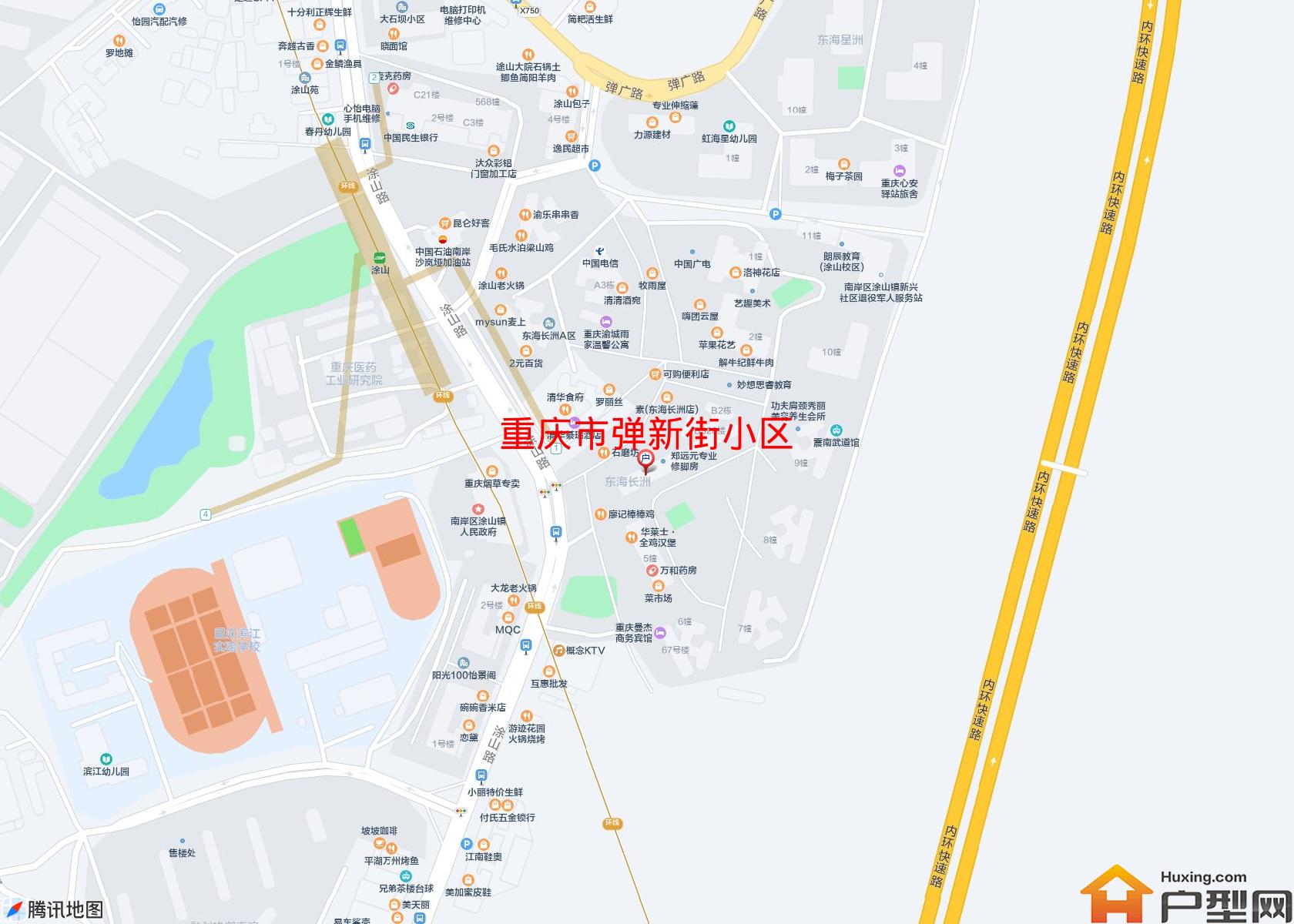 弹新街小区小区 - 户型网