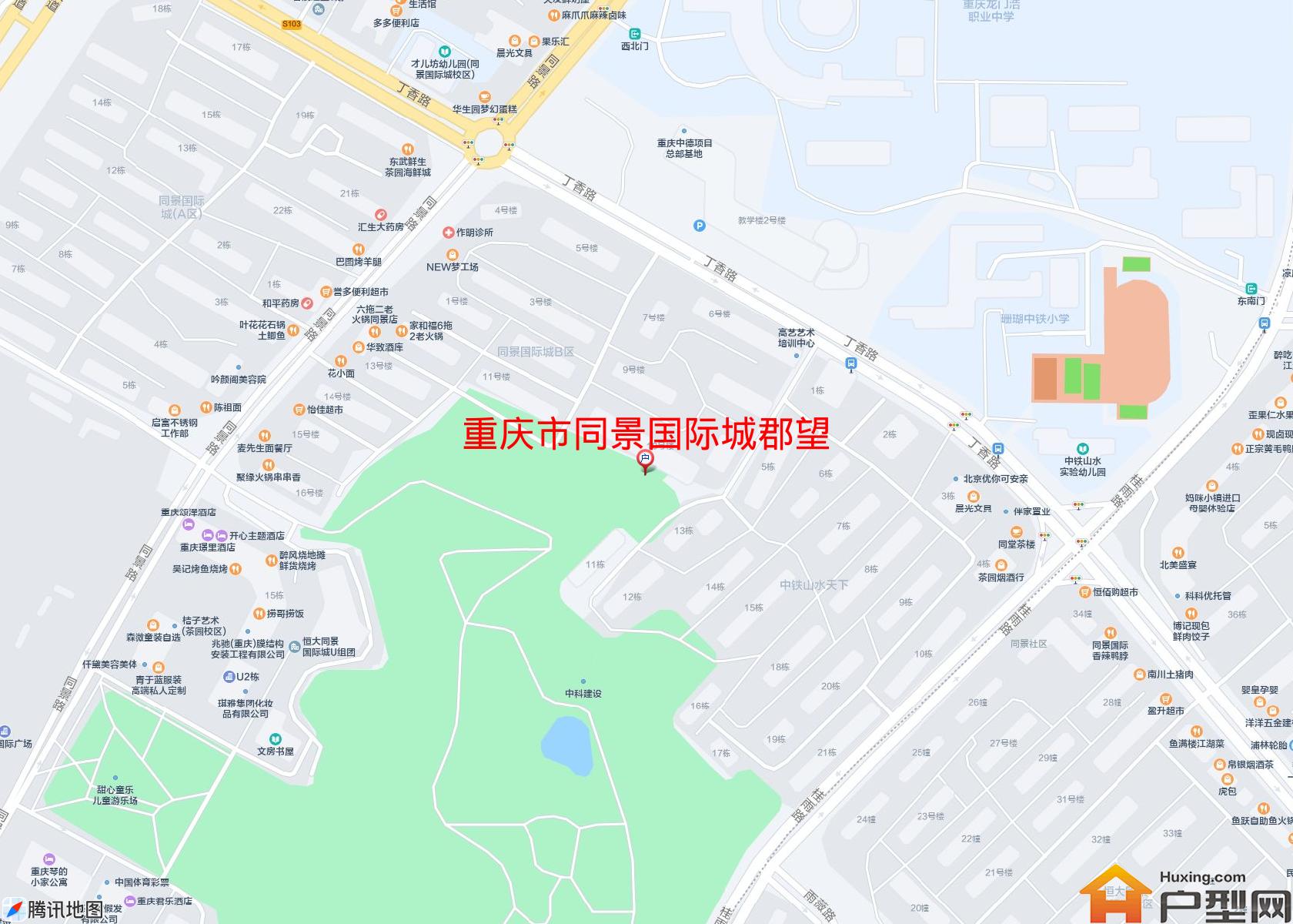 同景国际城郡望小区 - 户型网