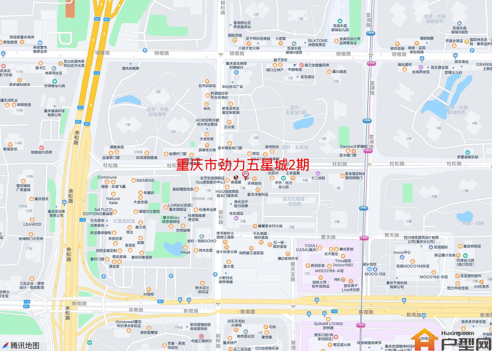 劲力五星城2期小区 - 户型网