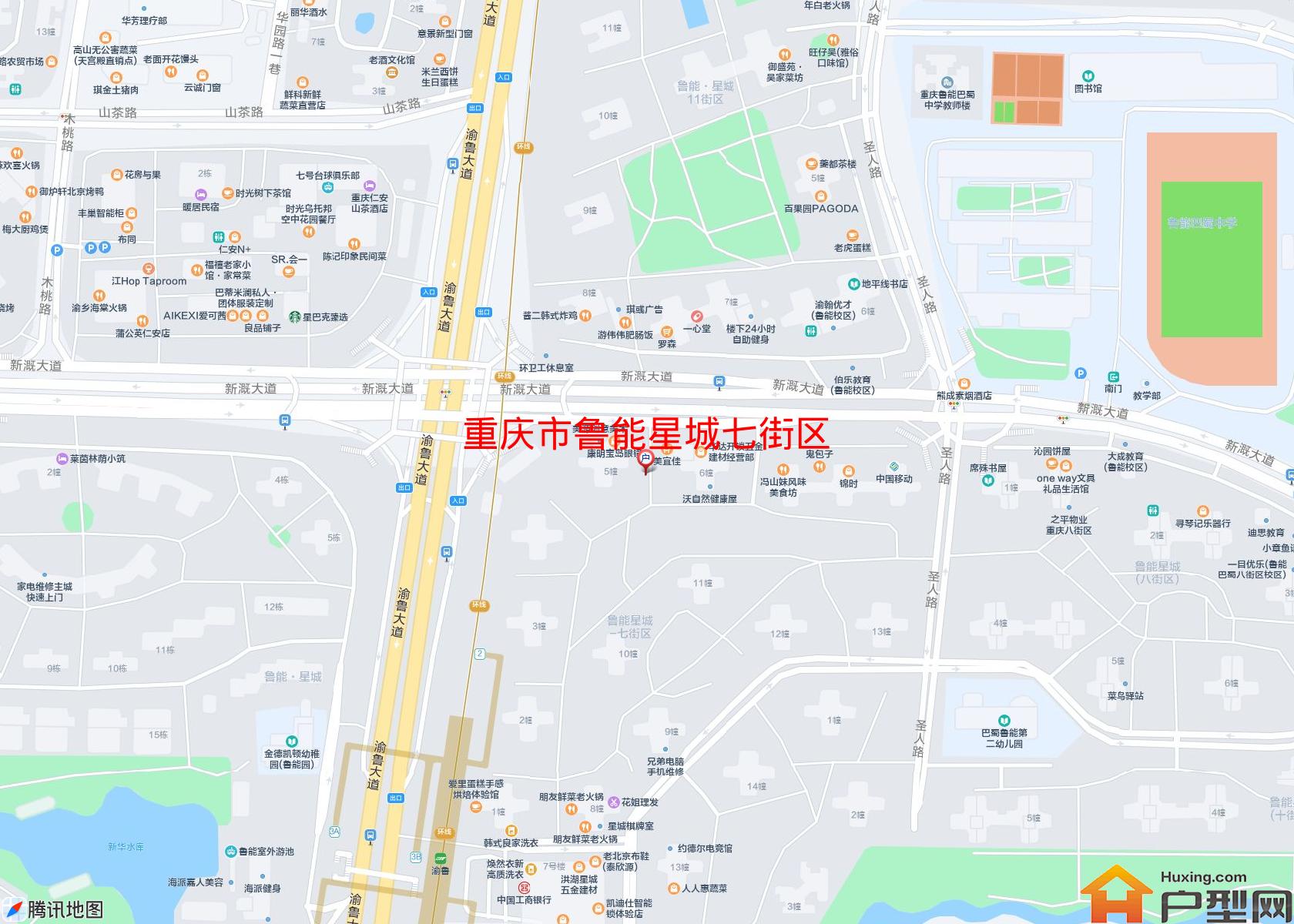 鲁能星城七街区小区 - 户型网