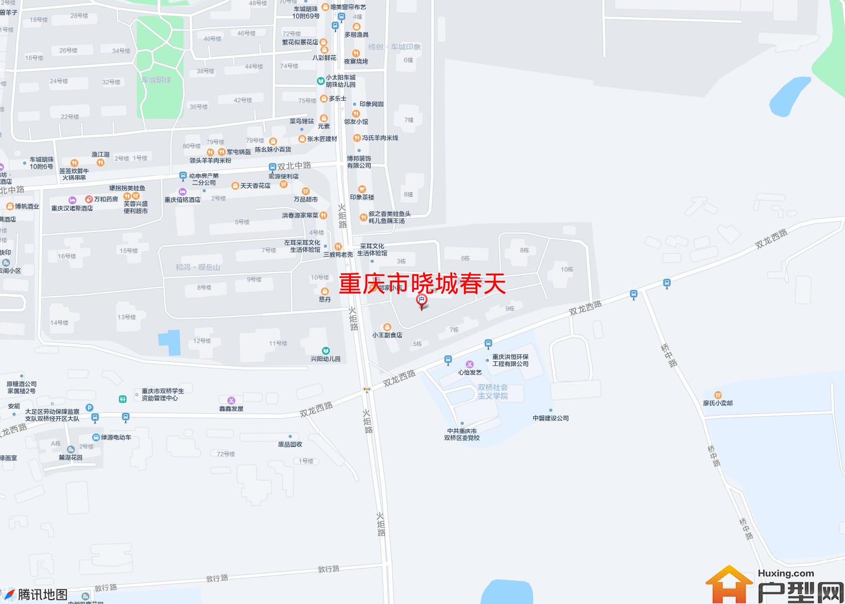 晓城春天小区 - 户型网