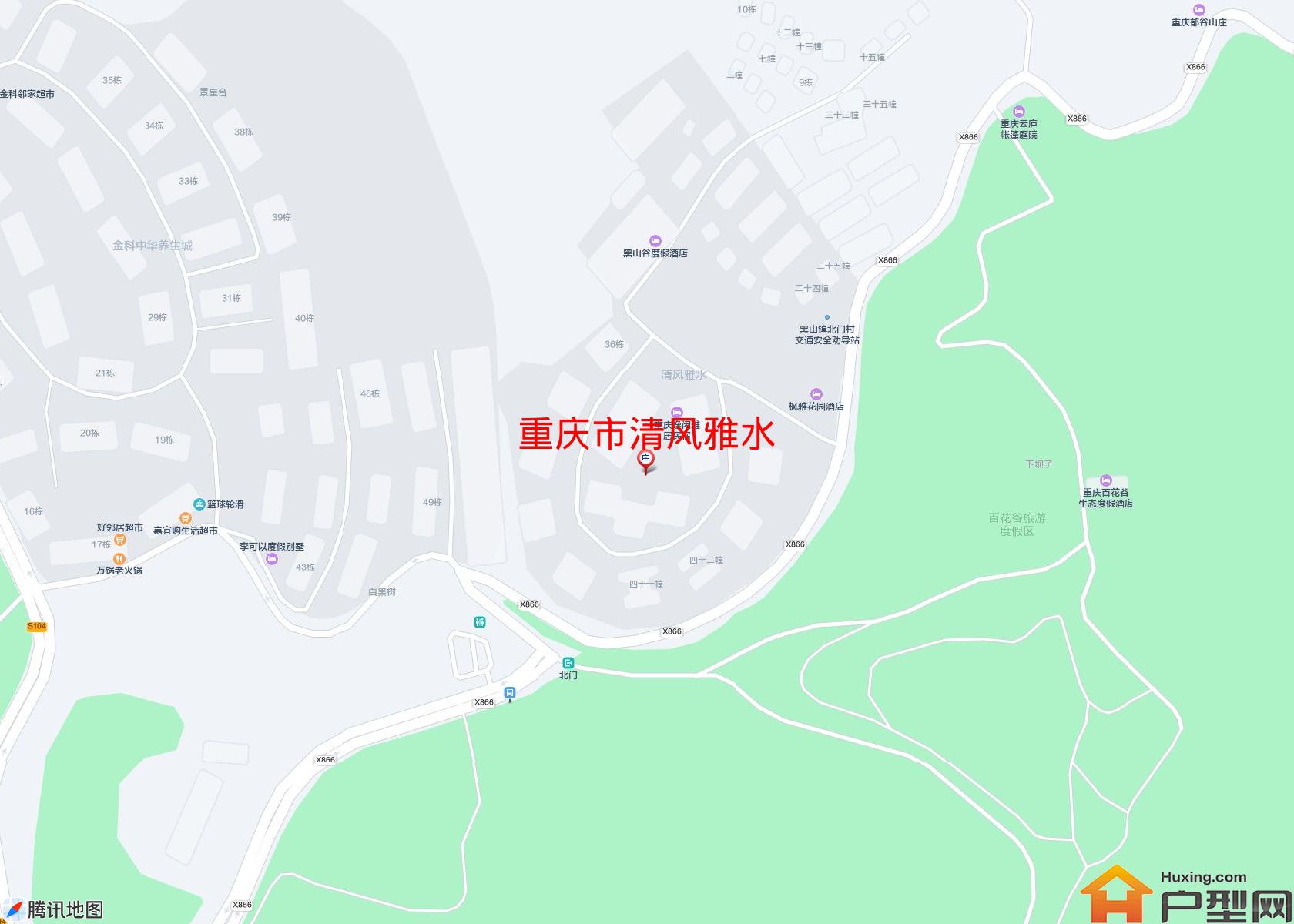 清风雅水小区 - 户型网