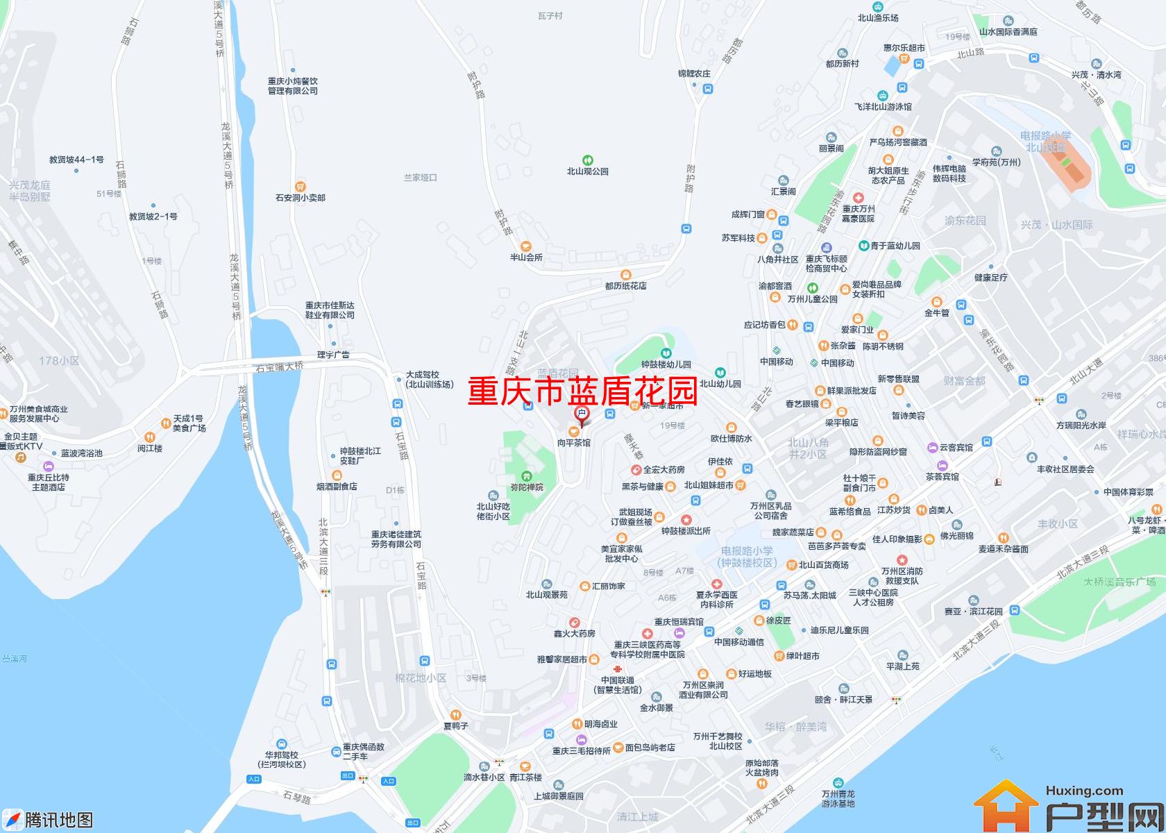 蓝盾花园小区 - 户型网