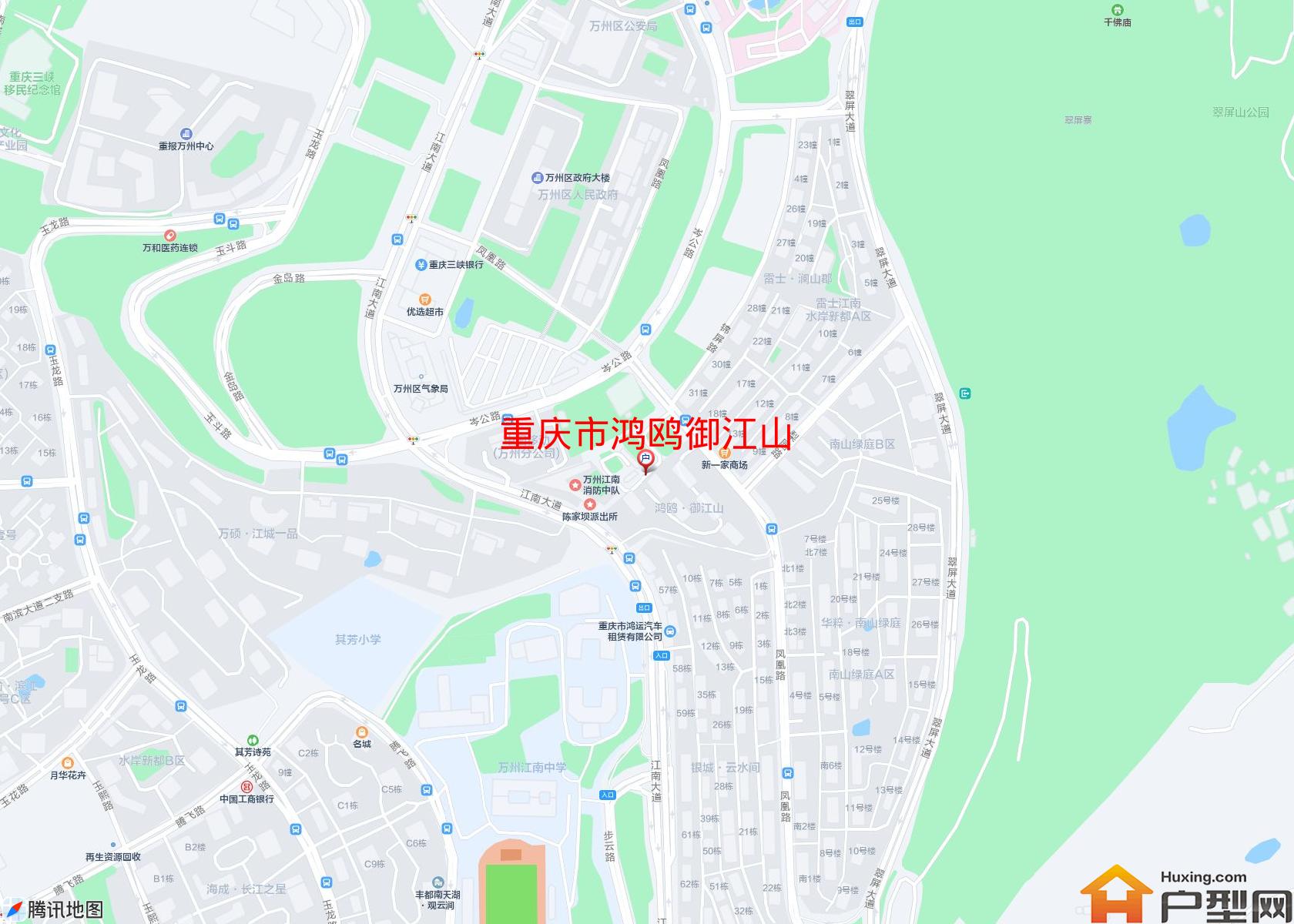 鸿鸥御江山小区 - 户型网