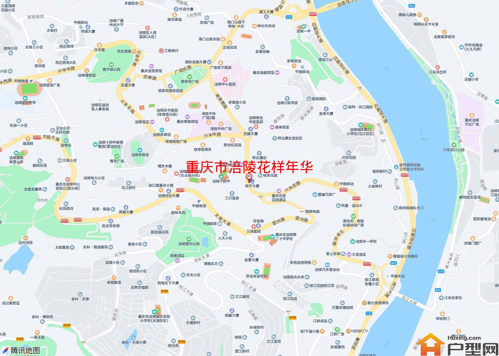 涪陵花样年华小区 - 户型网