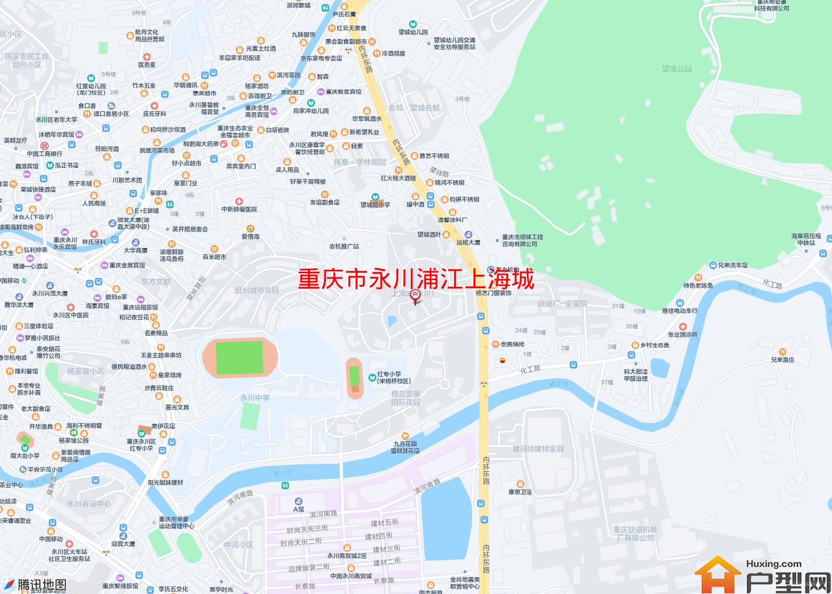 永川浦江上海城小区 - 户型网