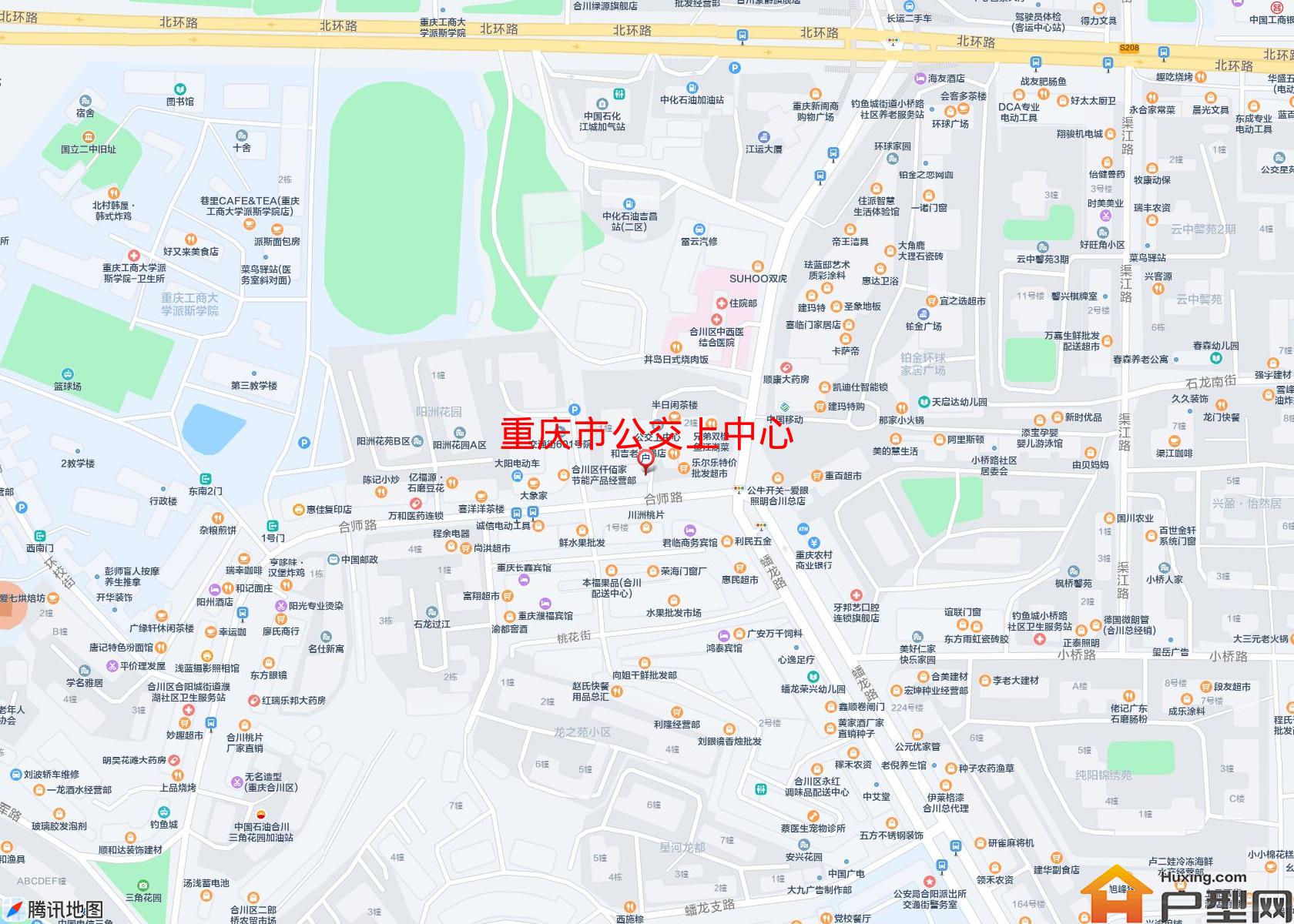 公交上中心小区 - 户型网