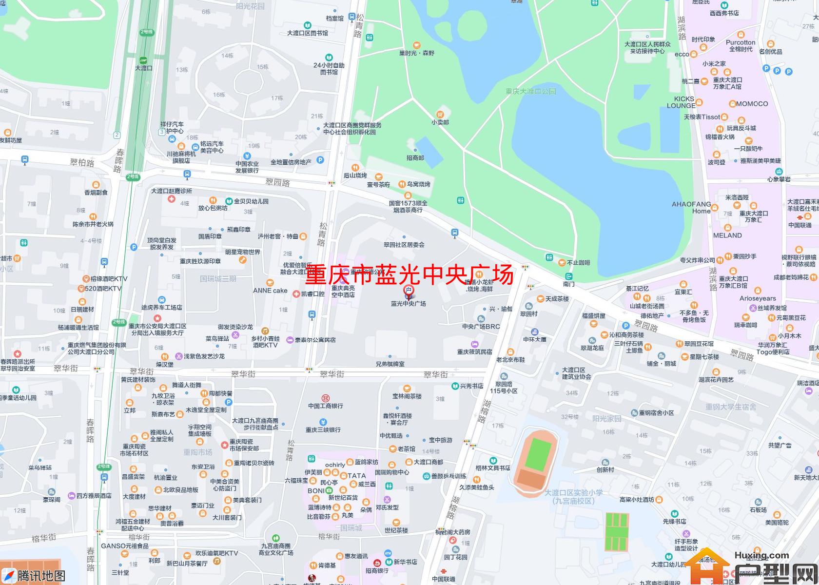 蓝光中央广场小区 - 户型网