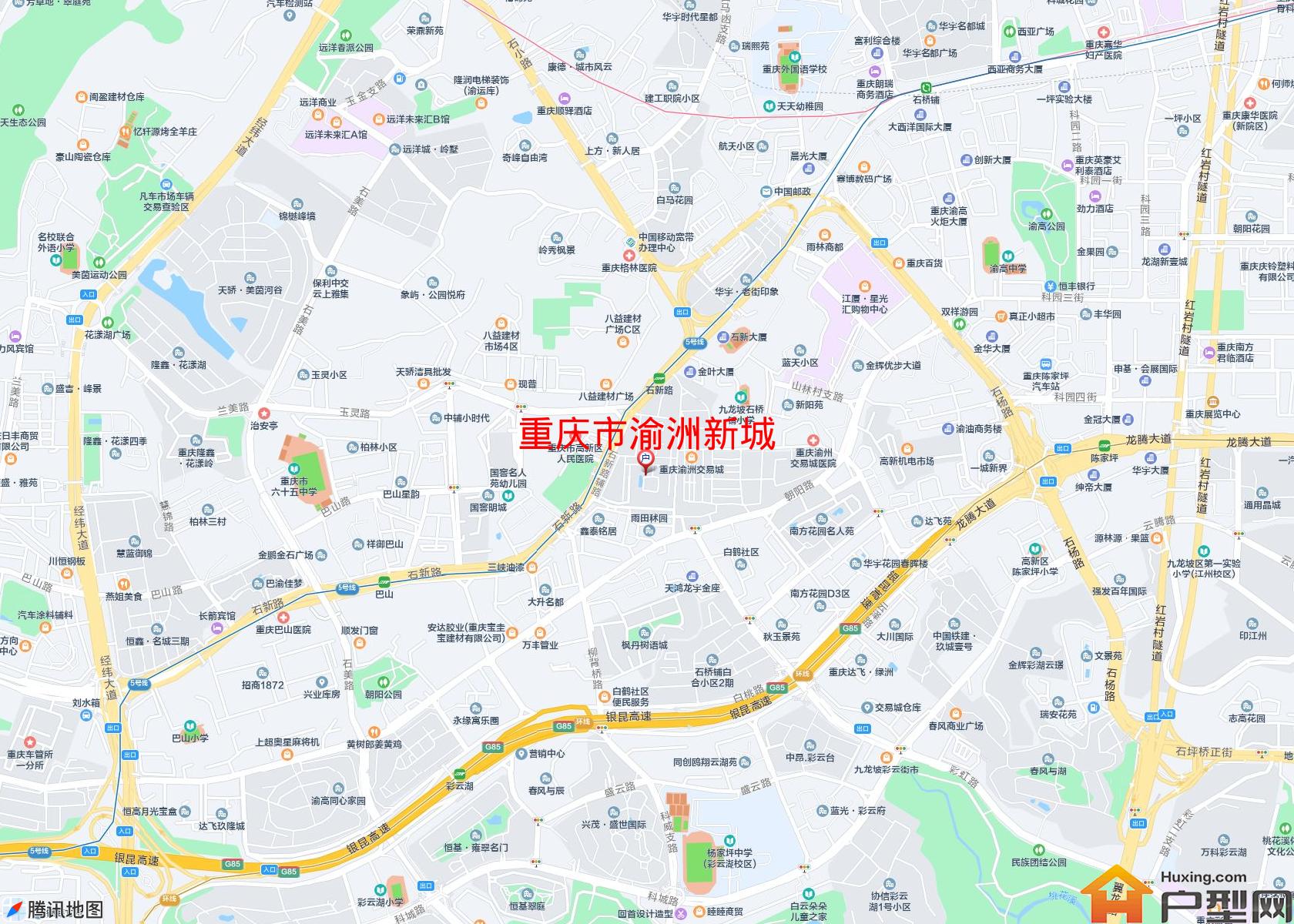 渝洲新城小区 - 户型网