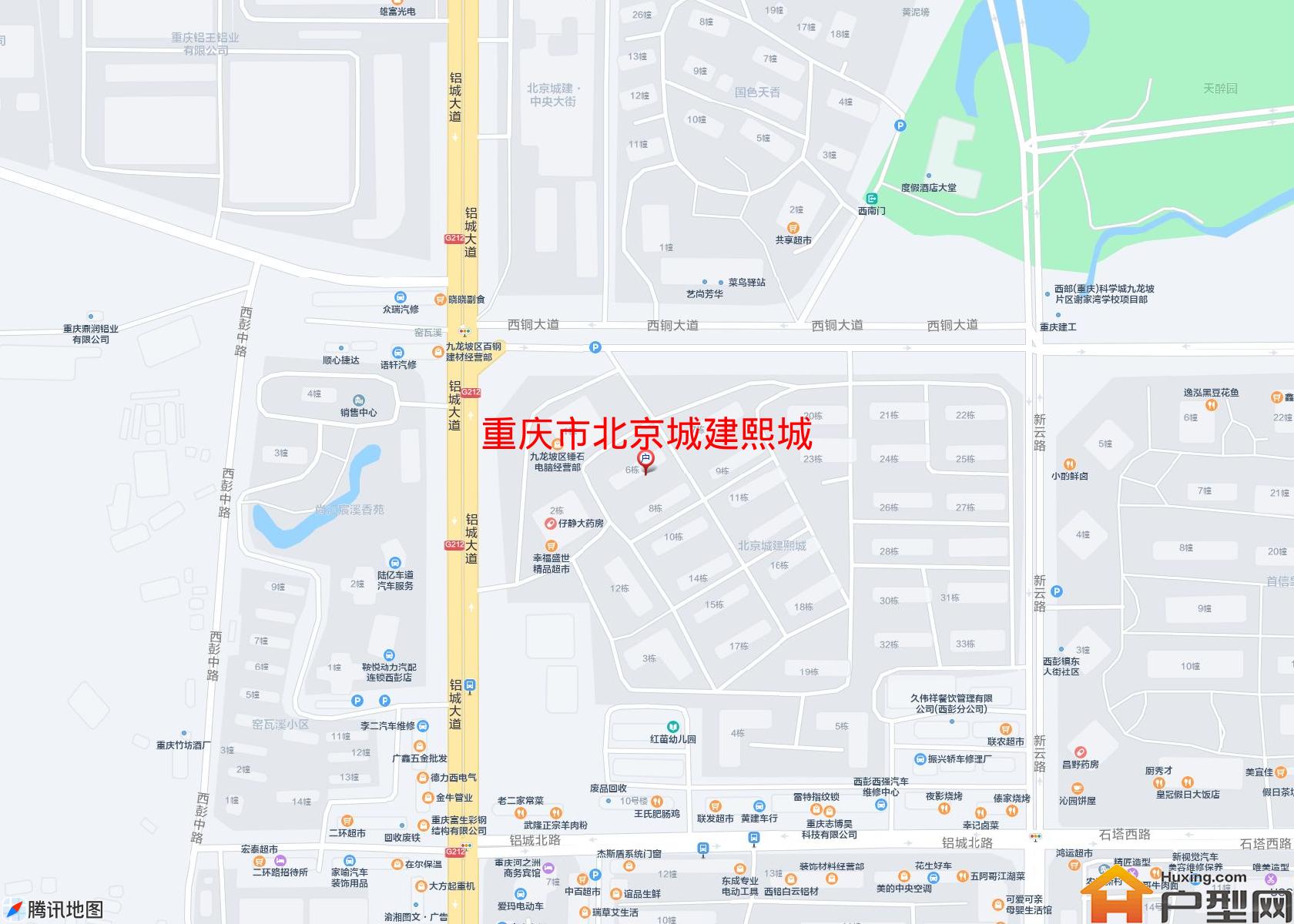 北京城建熙城小区 - 户型网