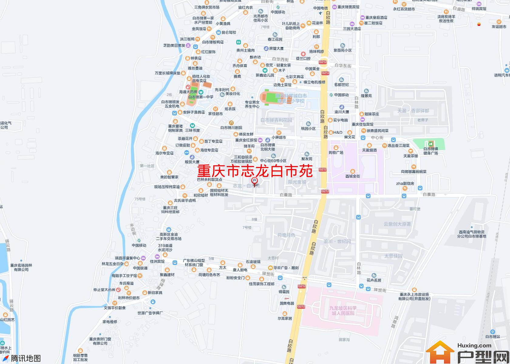 志龙白市苑小区 - 户型网