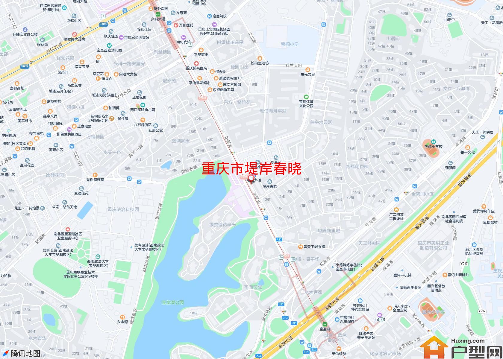 堤岸春晓小区 - 户型网