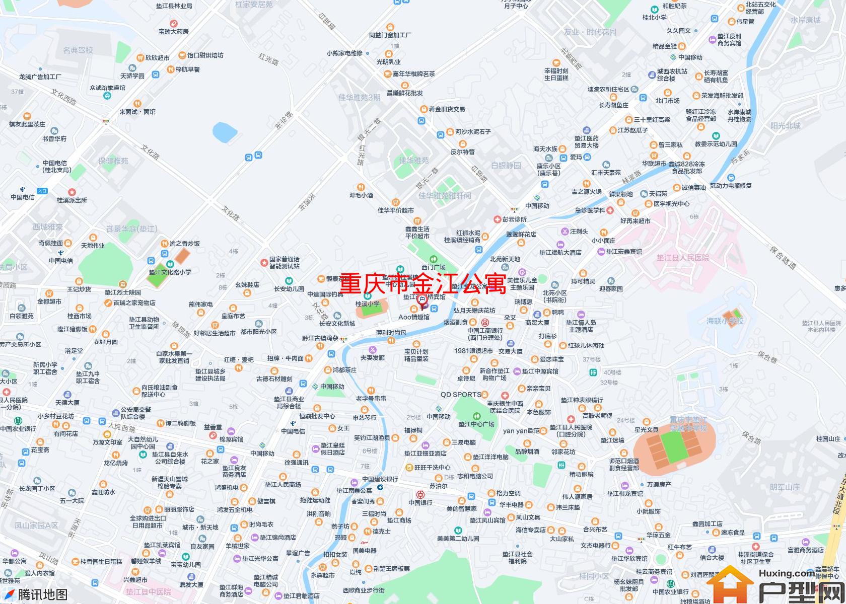 金江公寓小区 - 户型网