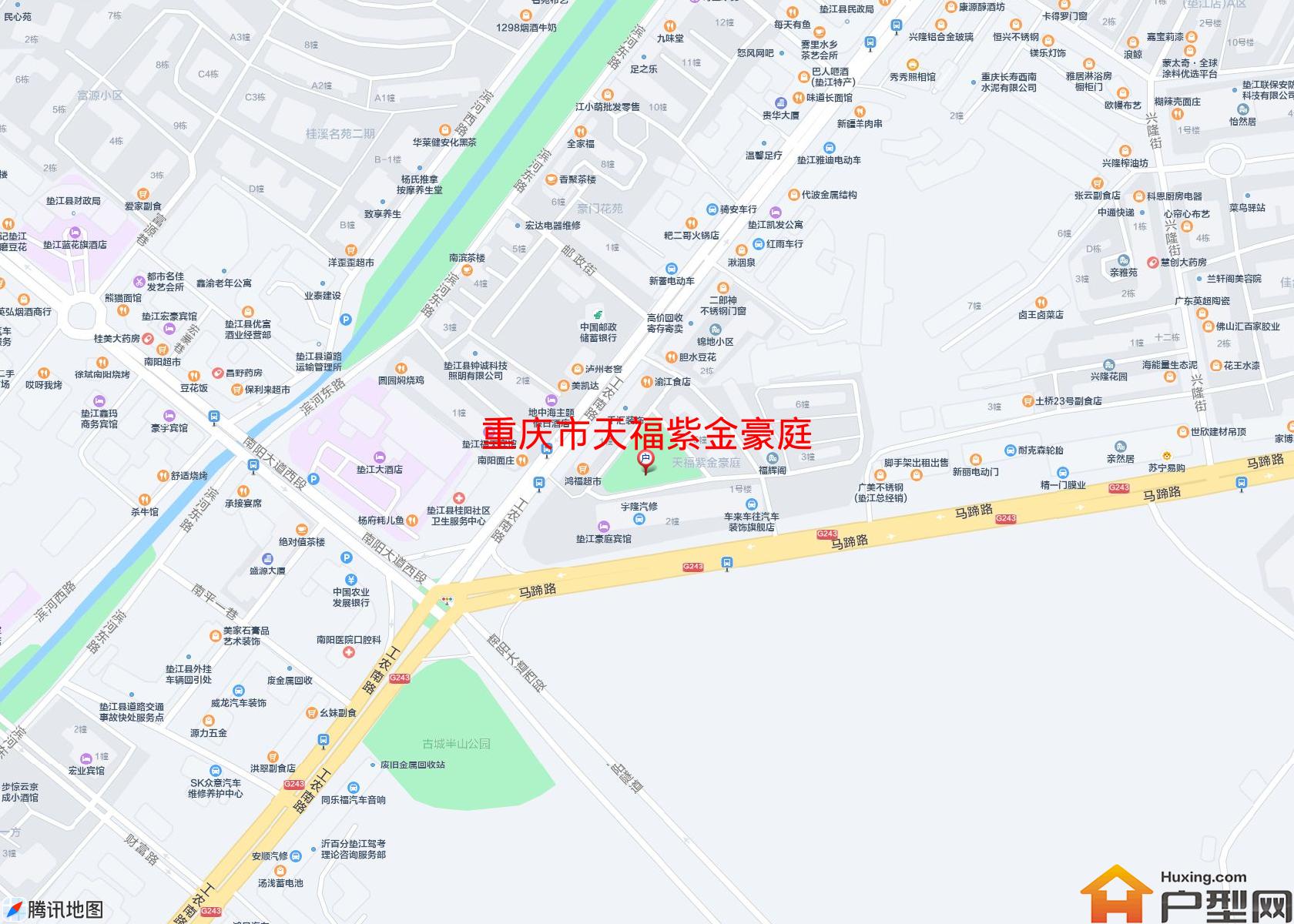 天福紫金豪庭小区 - 户型网