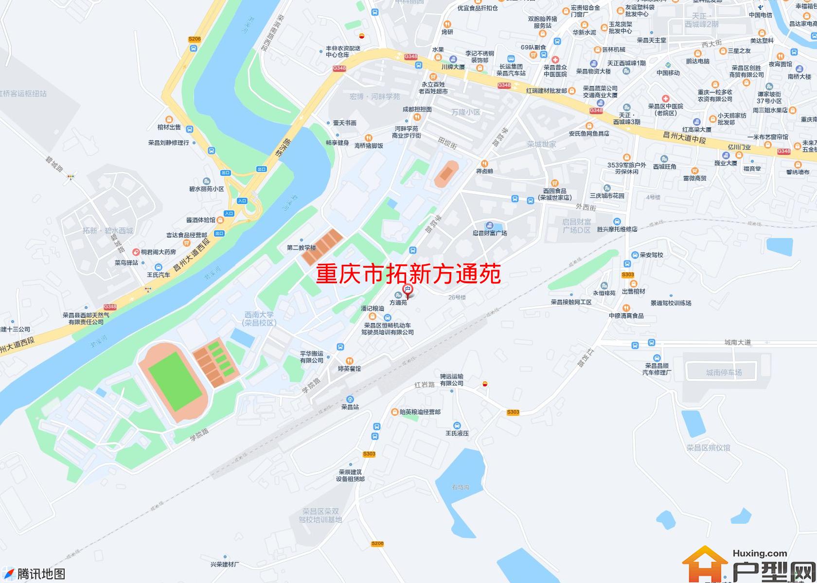 拓新方通苑小区 - 户型网