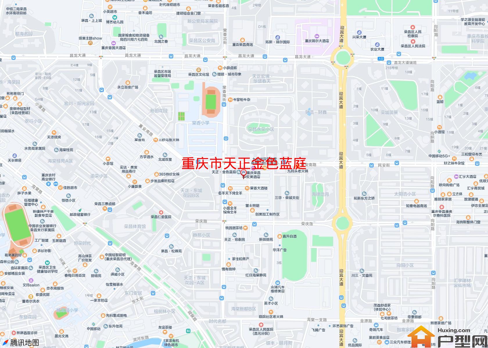天正金色蓝庭小区 - 户型网