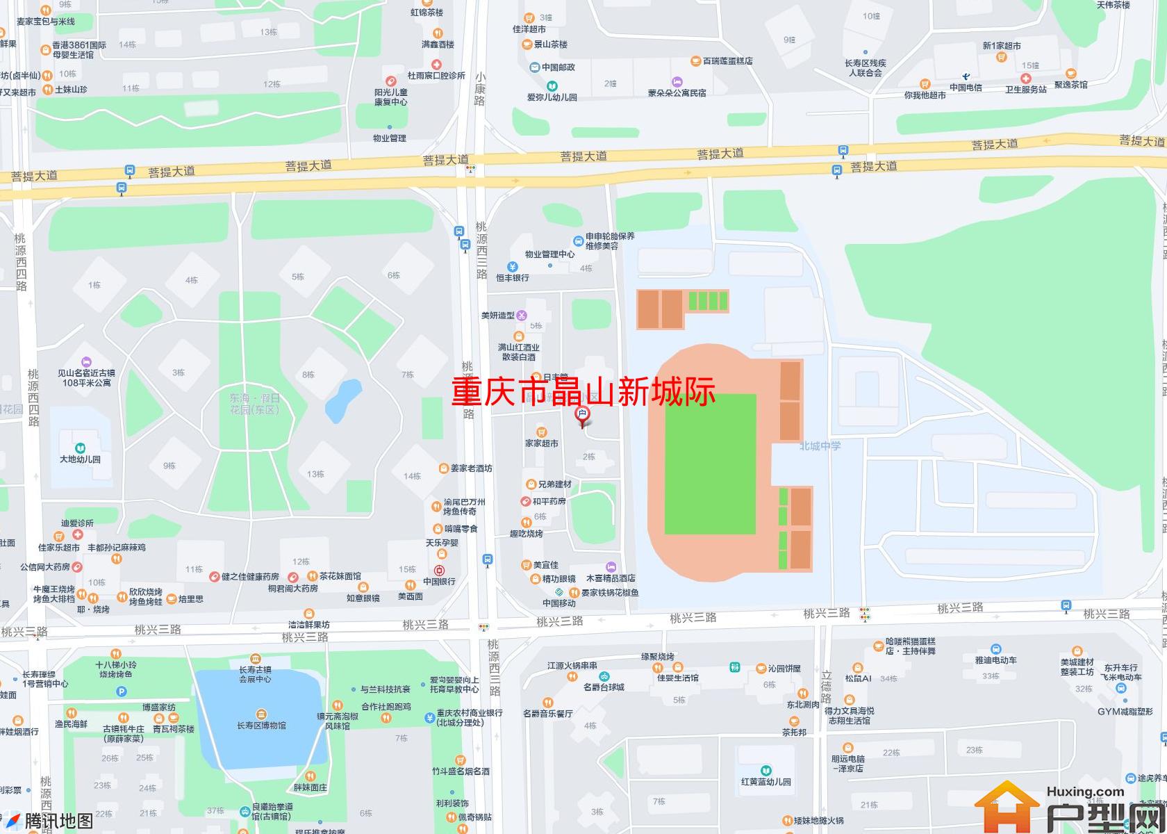 晶山新城际小区 - 户型网