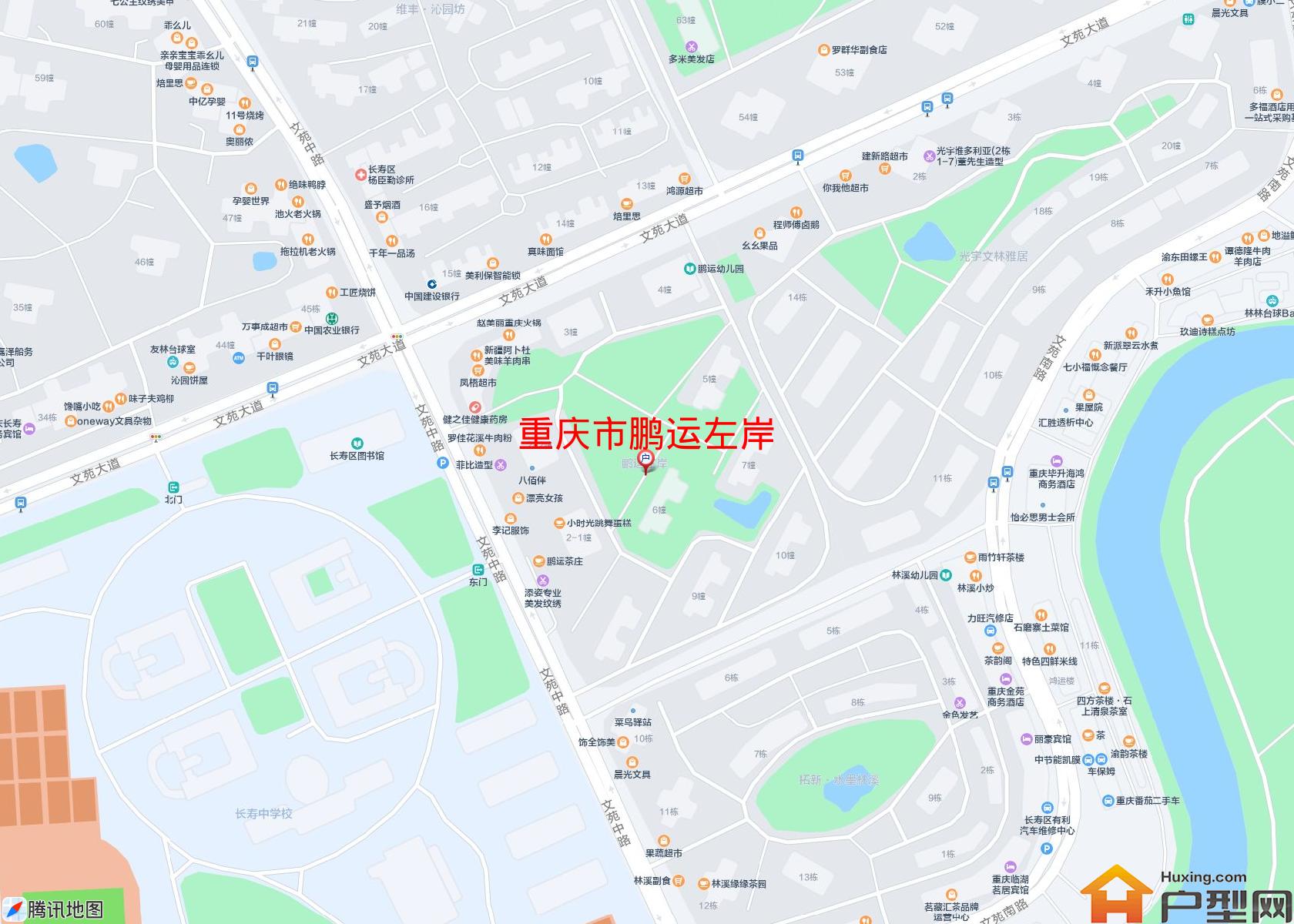 鹏运左岸小区 - 户型网