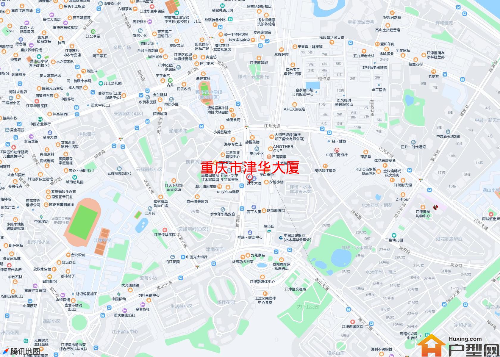 津华大厦小区 - 户型网