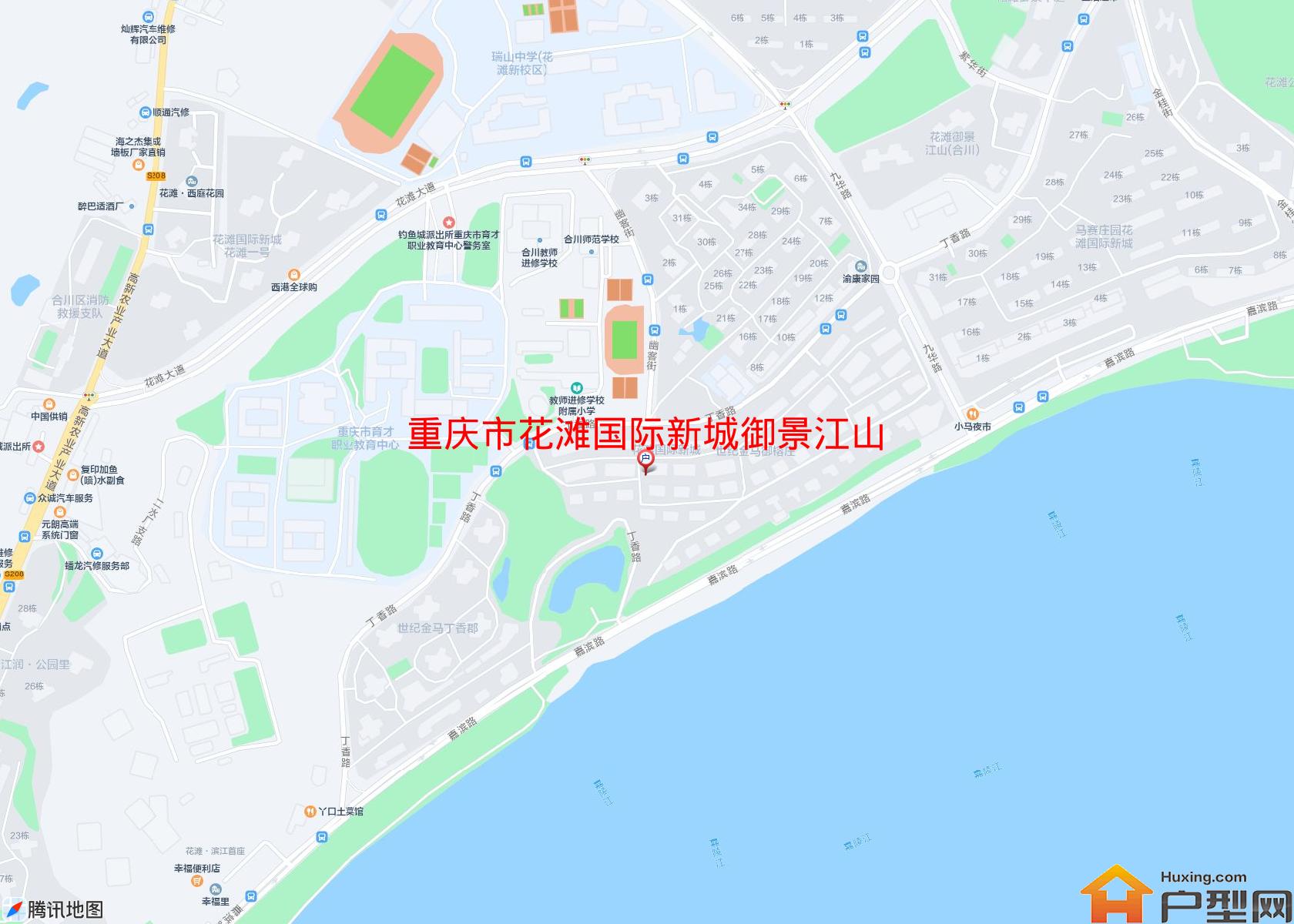 花滩国际新城御景江山小区 - 户型网