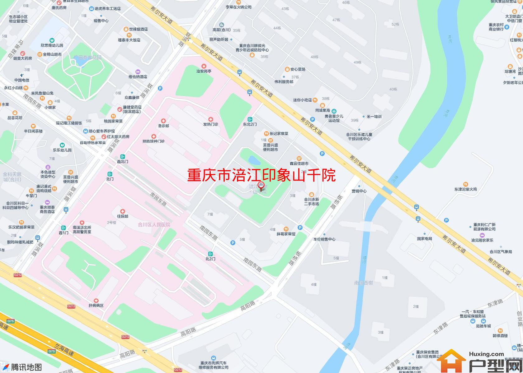 涪江印象山千院小区 - 户型网