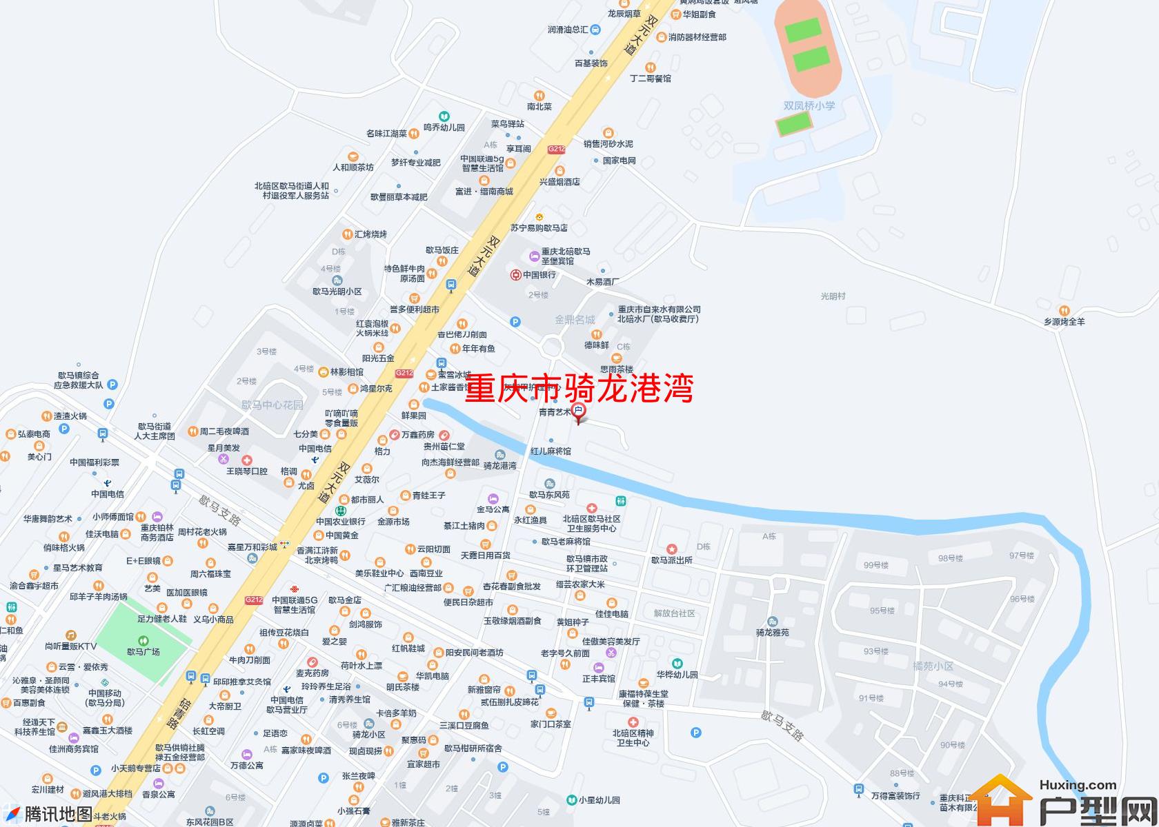 骑龙港湾小区 - 户型网