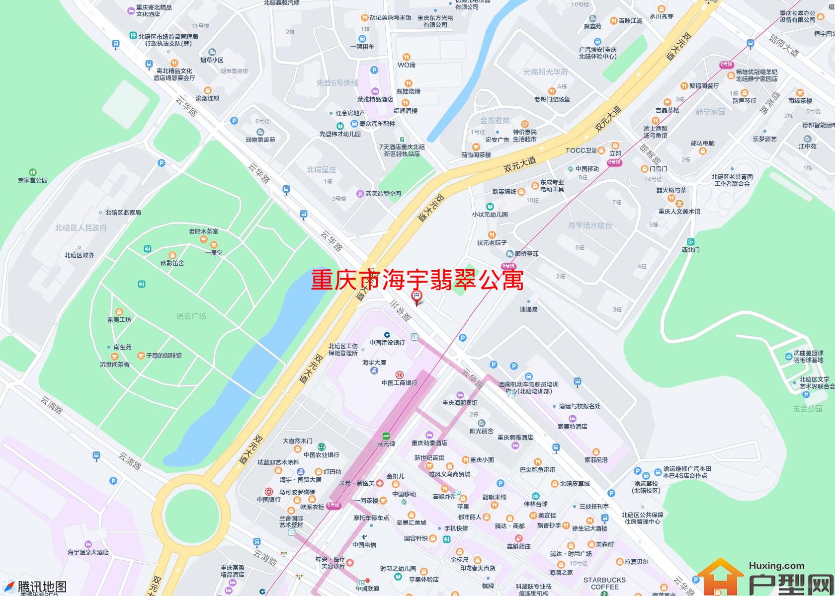 海宇翡翠公寓小区 - 户型网