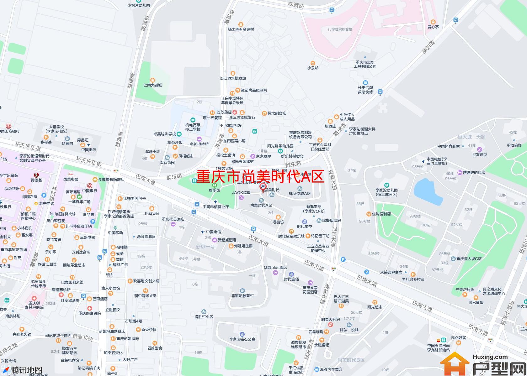 尚美时代A区小区 - 户型网