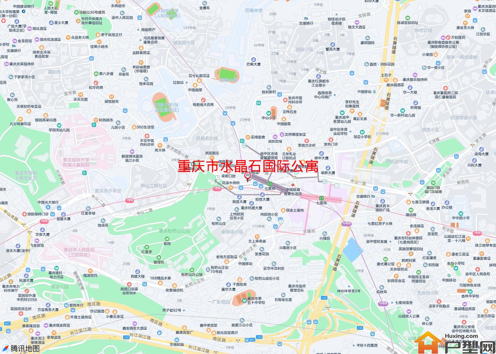 水晶石国际公寓小区 - 户型网