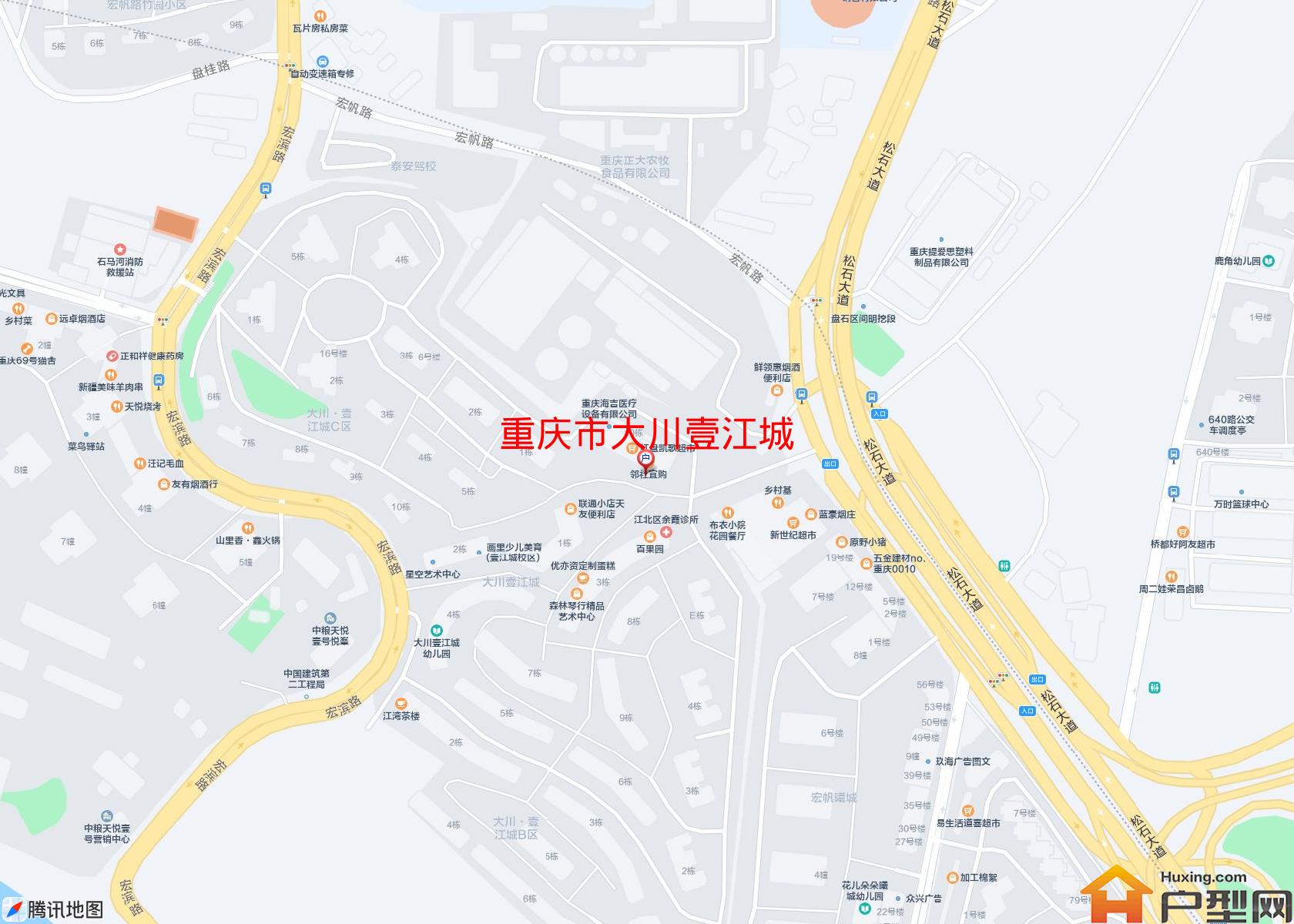 大川壹江城小区 - 户型网