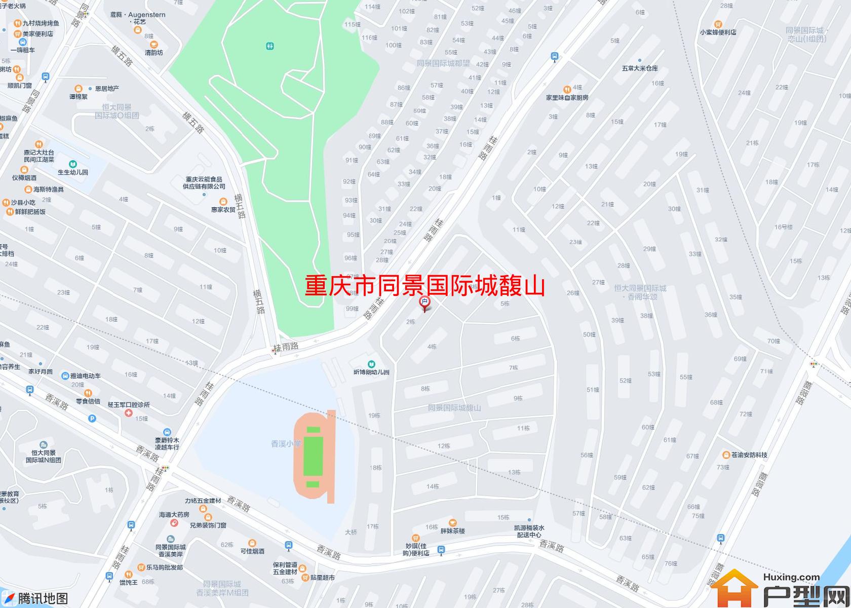 同景国际城馥山小区 - 户型网