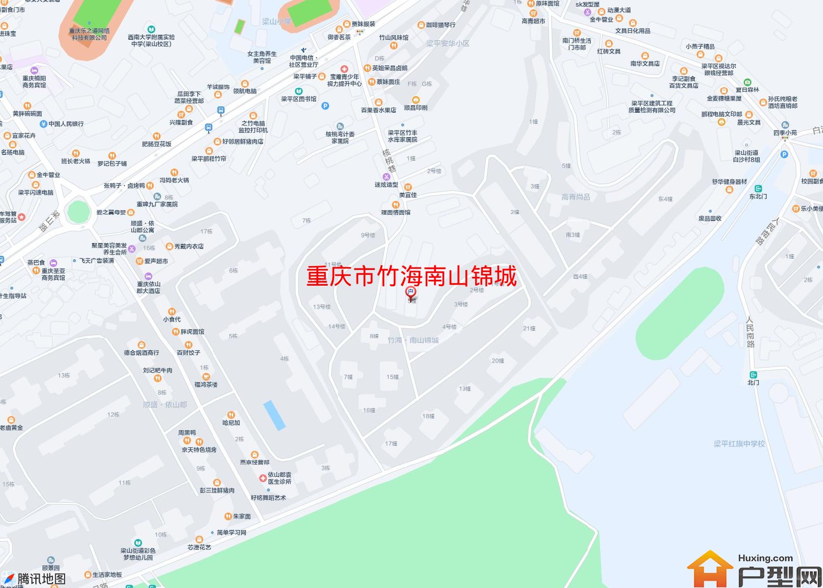 竹海南山锦城小区 - 户型网