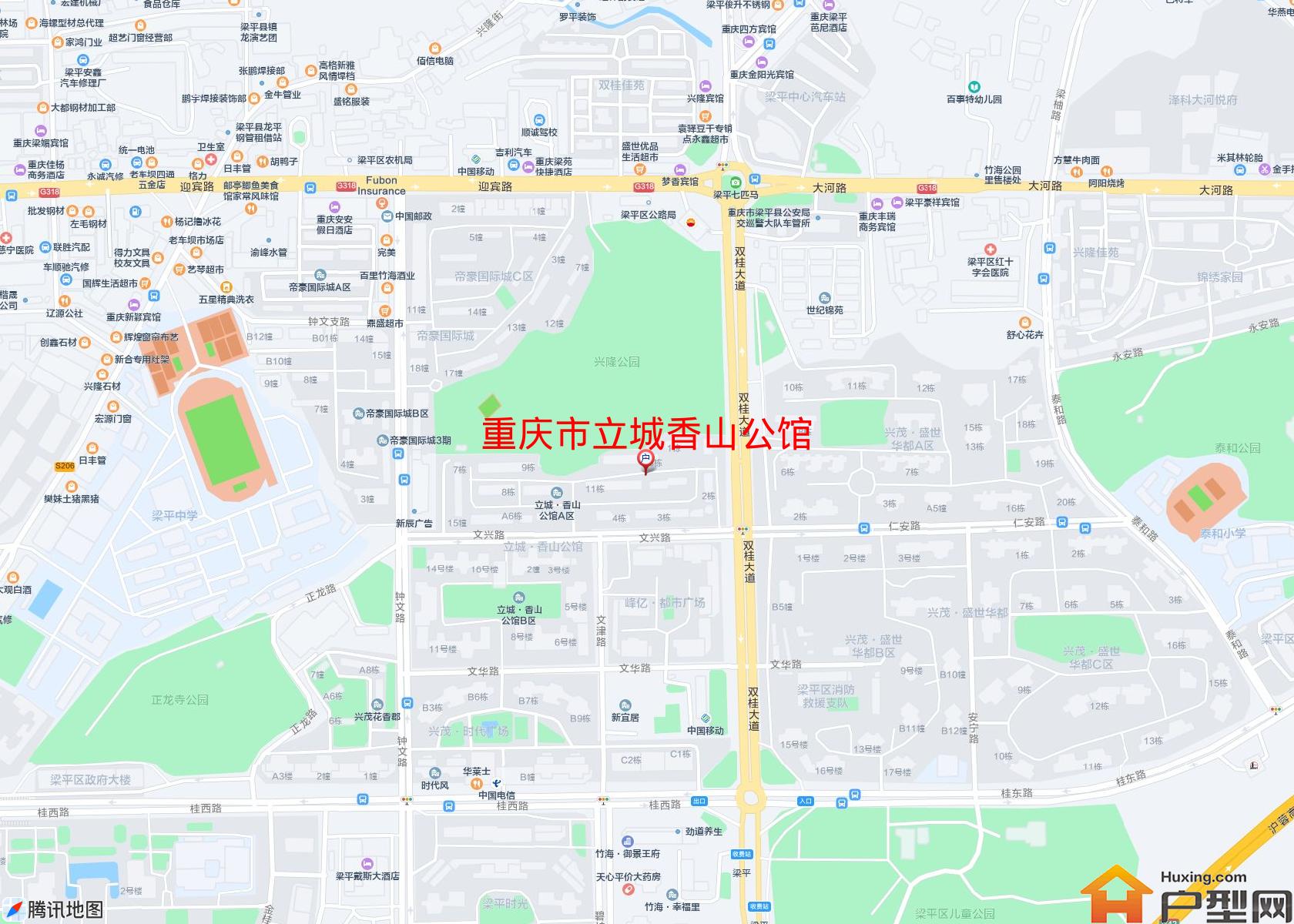 立城香山公馆小区 - 户型网