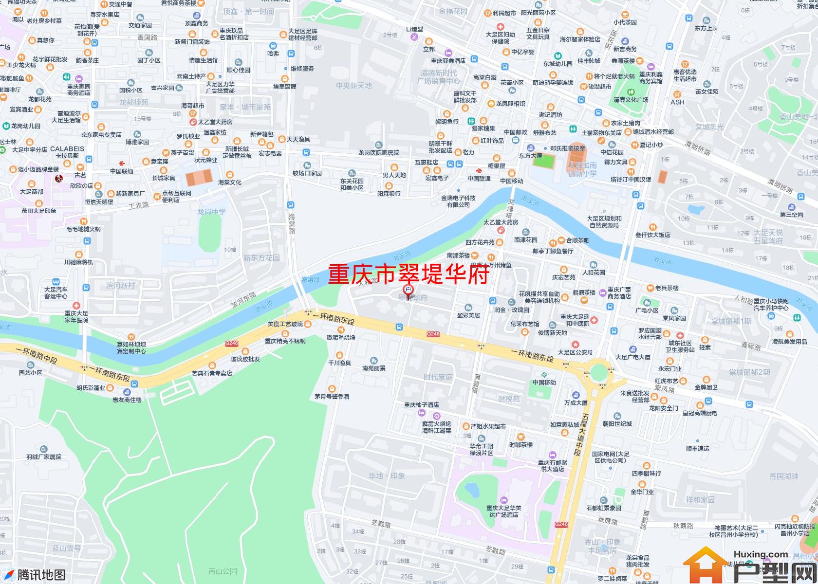 翠堤华府小区 - 户型网