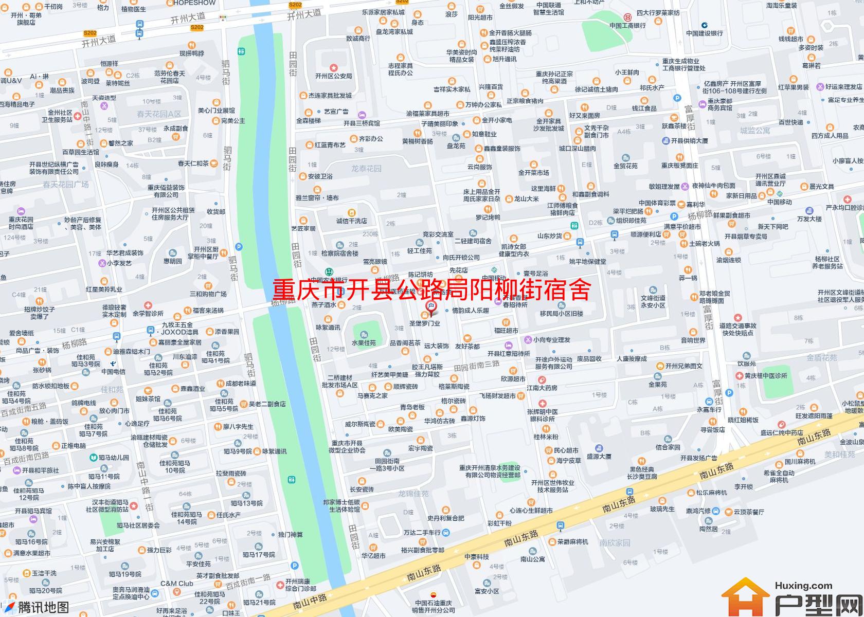开县公路局阳柳街宿舍小区 - 户型网