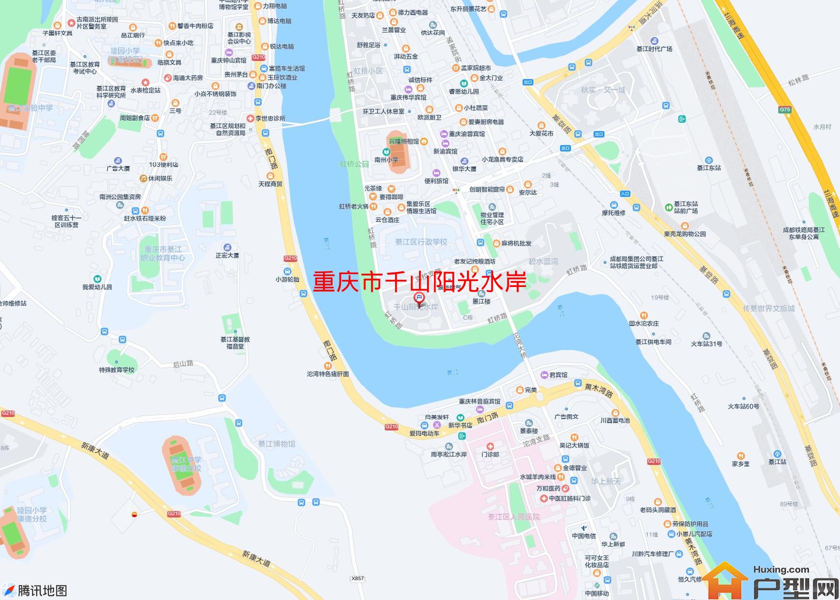 千山阳光水岸小区 - 户型网