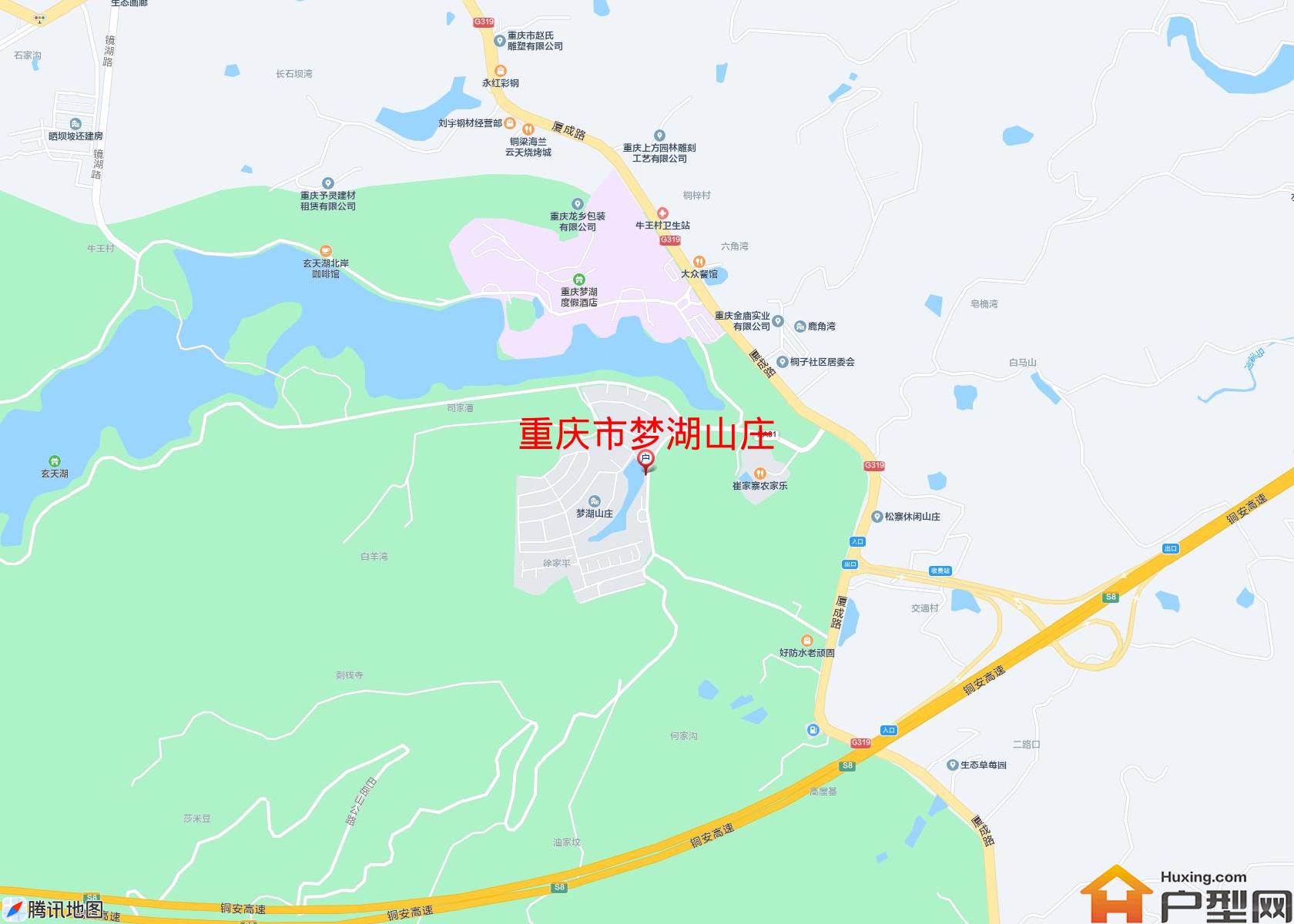 梦湖山庄小区 - 户型网 梦湖山庄小区 - 户型网