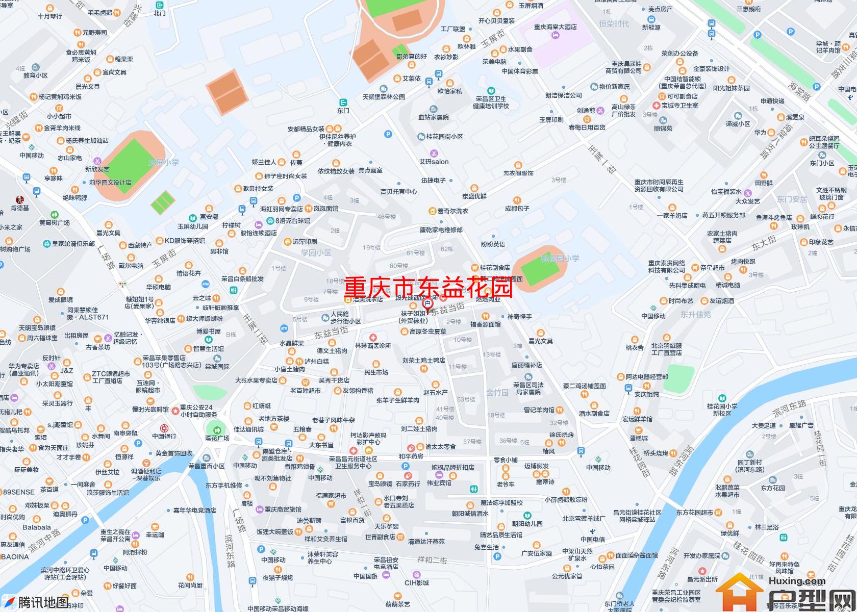 东益花园小区 - 户型网