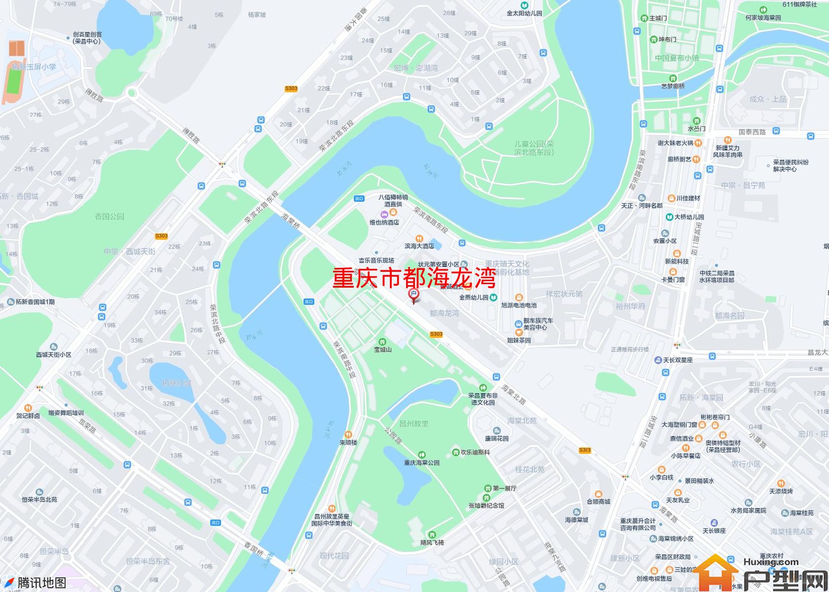 都海龙湾小区 - 户型网