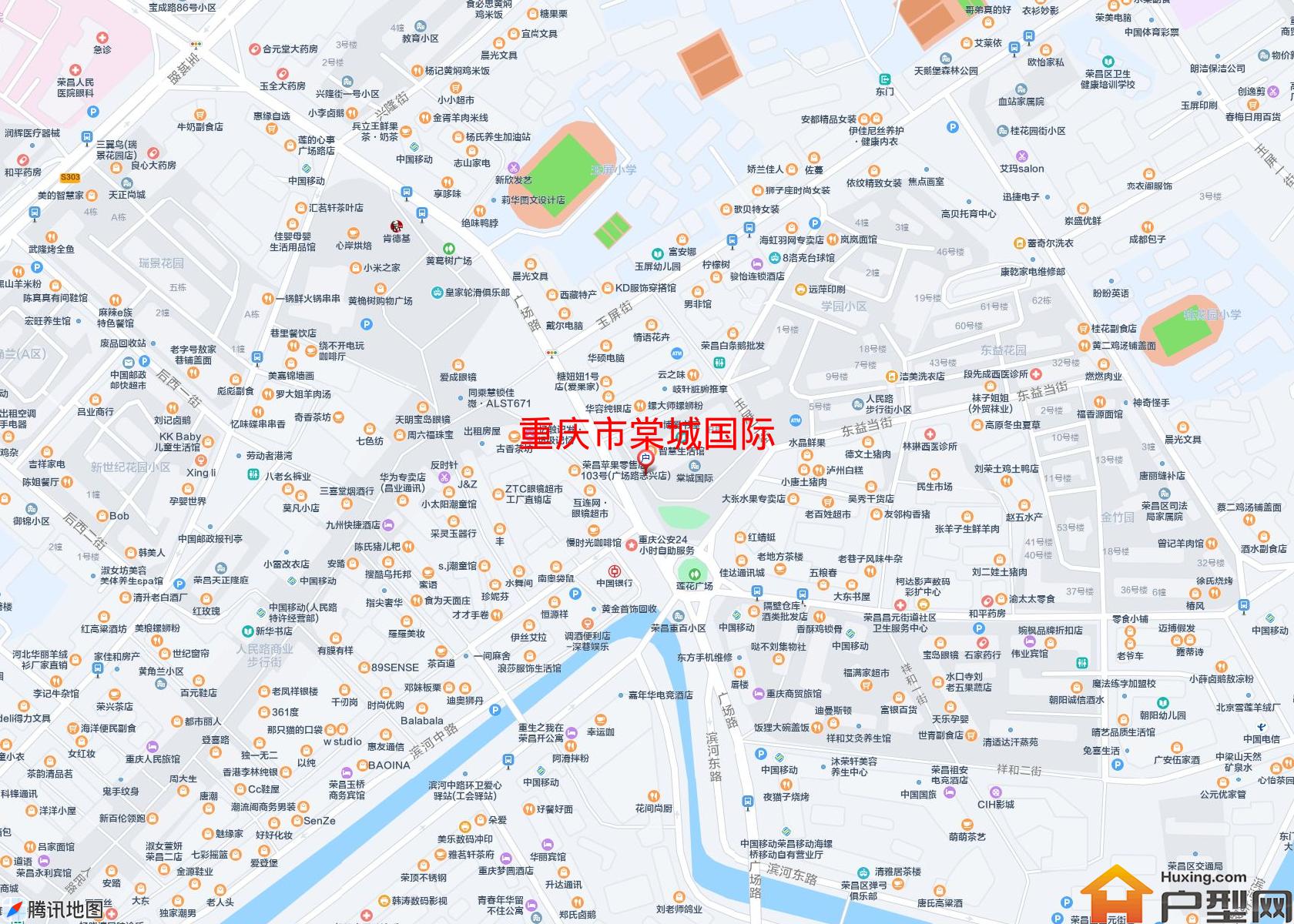 棠城国际小区 - 户型网