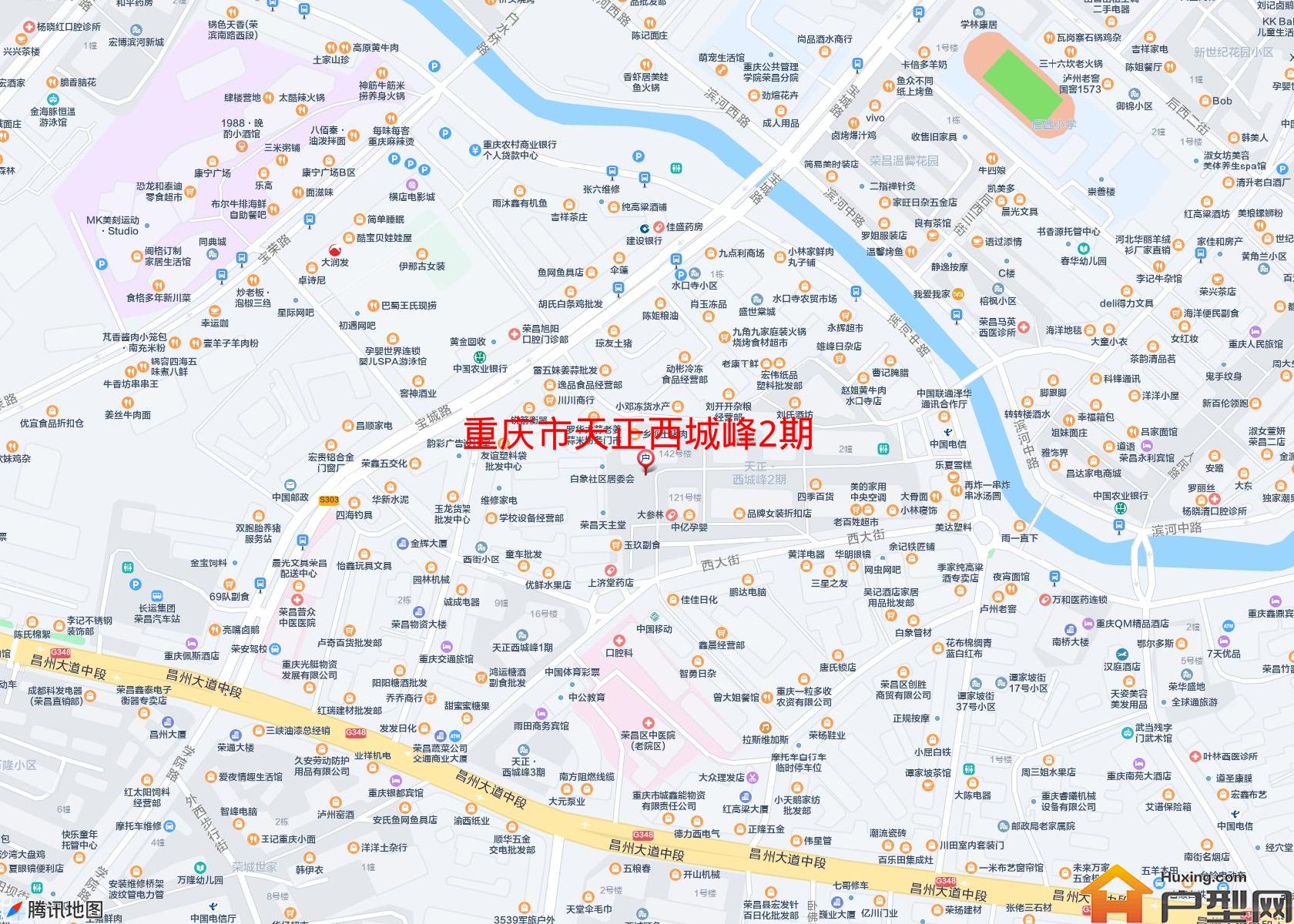天正西城峰2期小区 - 户型网