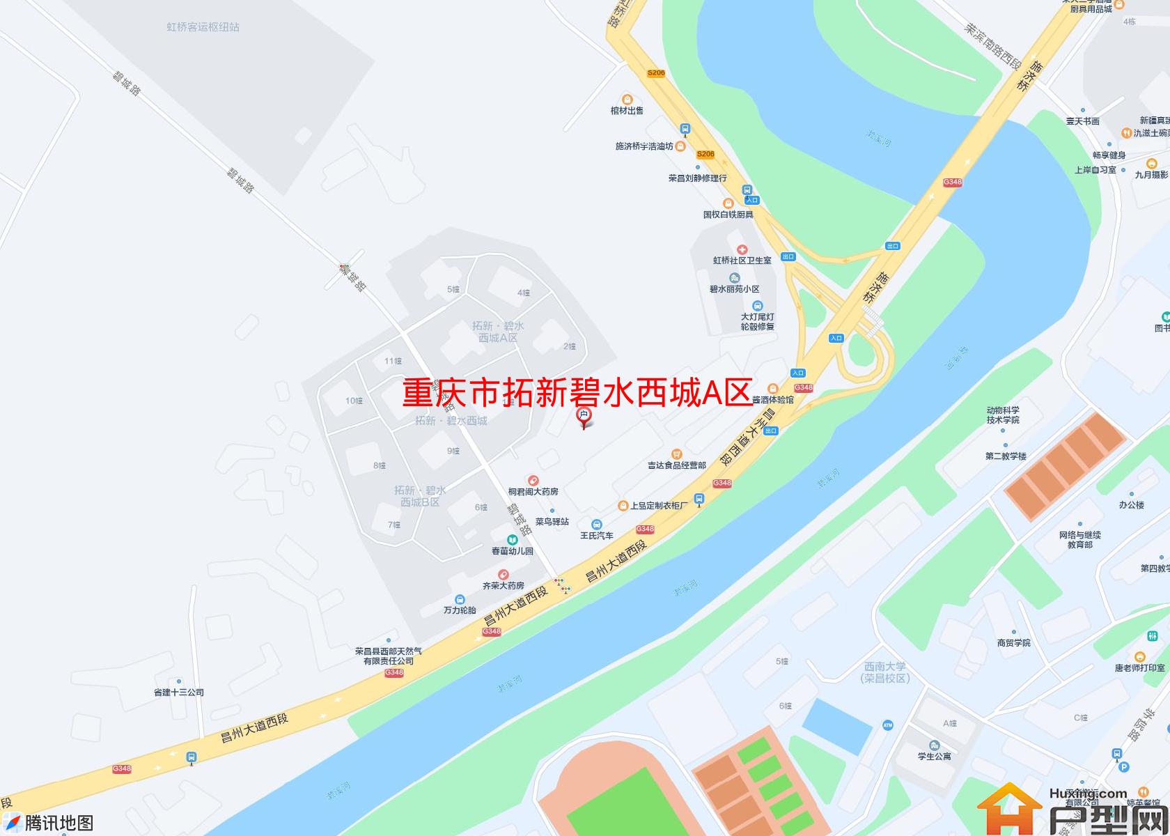 拓新碧水西城A区小区 - 户型网