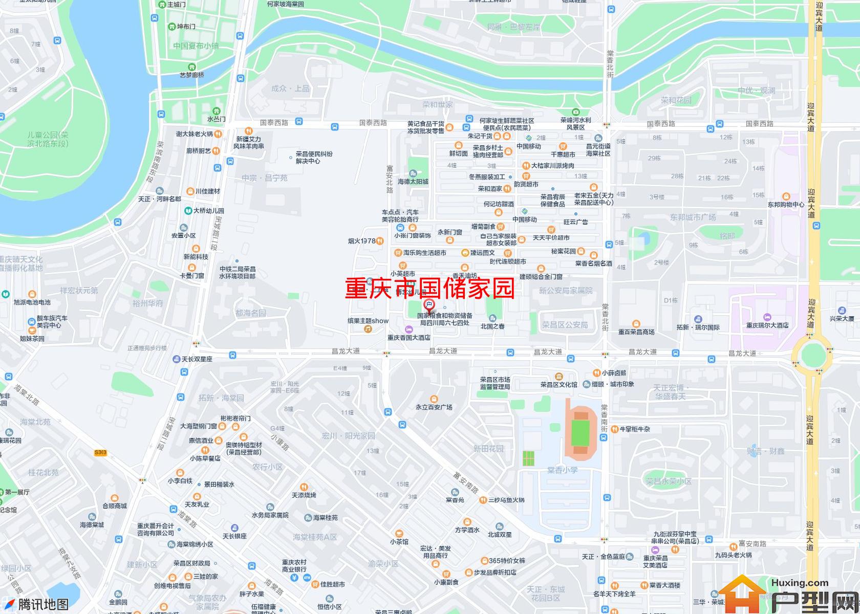 国储家园小区 - 户型网