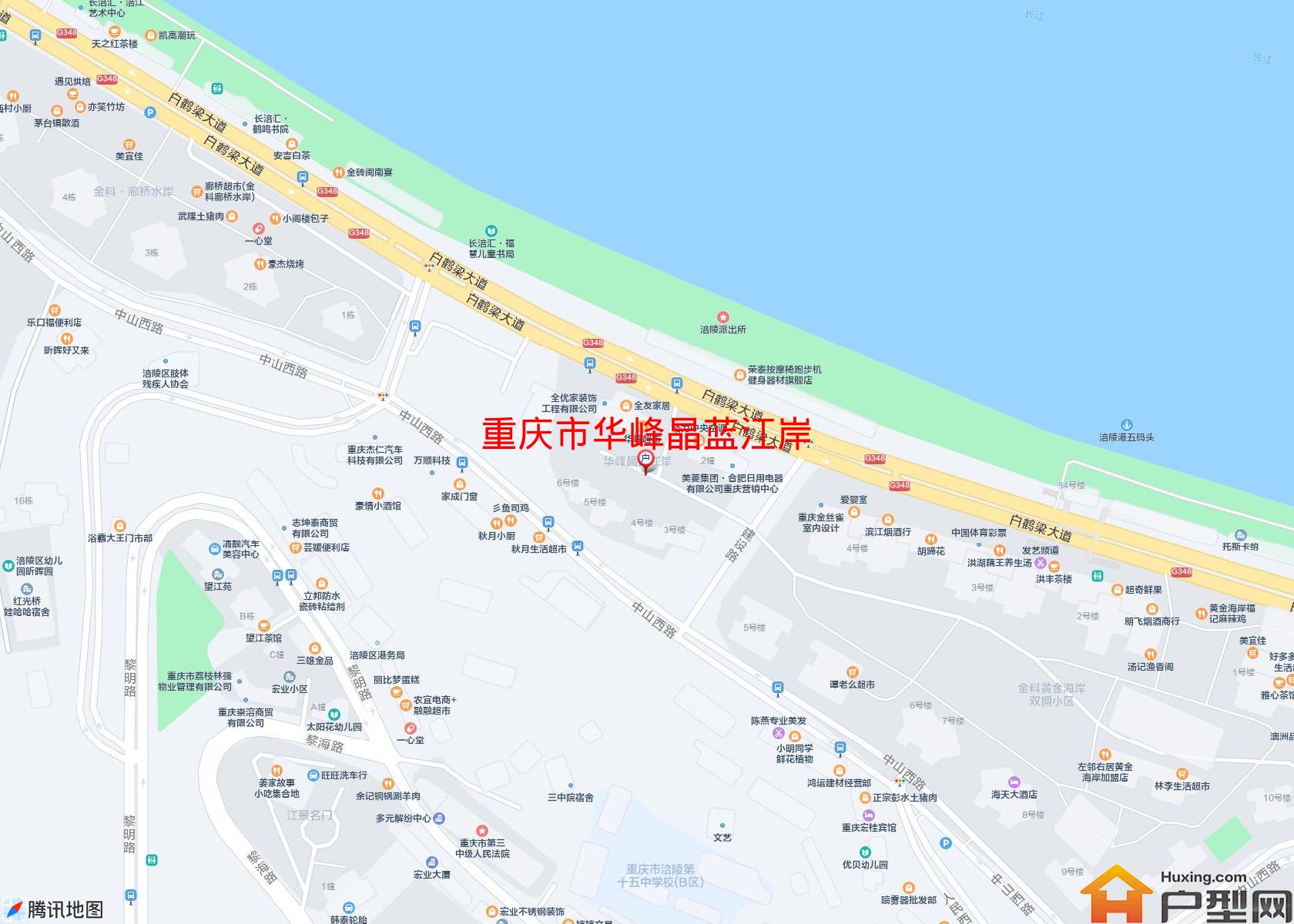 华峰晶蓝江岸小区 - 户型网