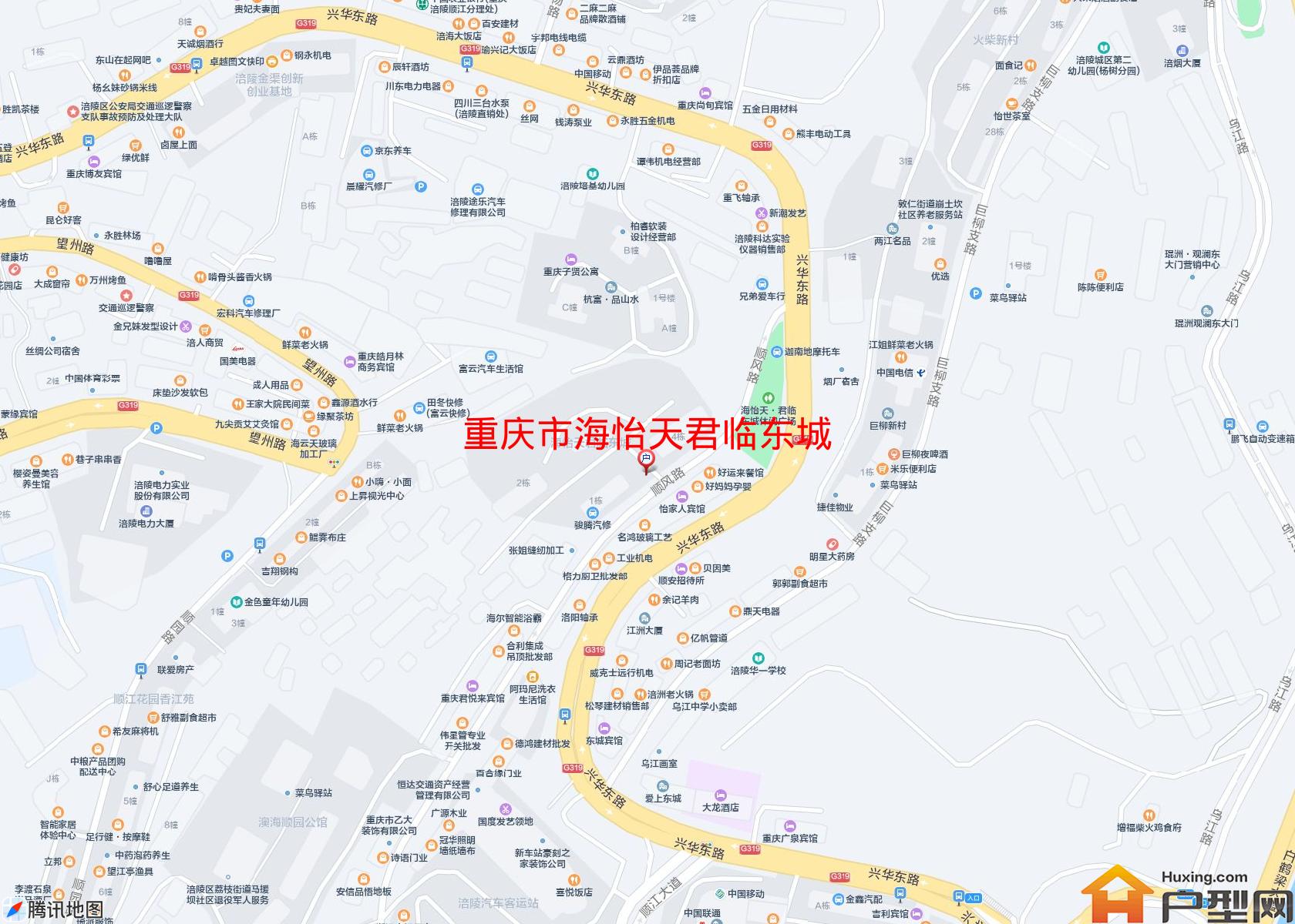海怡天君临东城小区 - 户型网